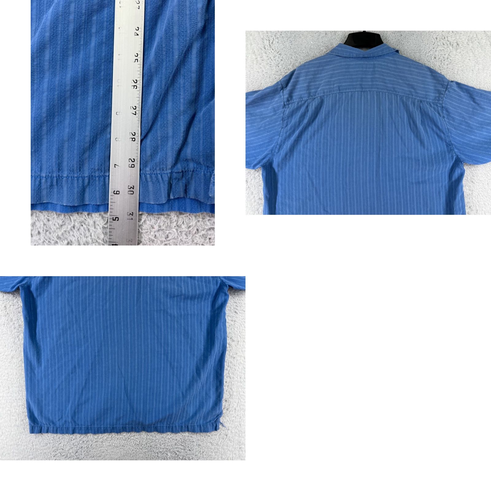 Tommy Bahama Tommy Bahama Shirt Men XL Blue Hawaiian Silk Button-Up Resort Vacation Shirt Size US XL / EU 56 / 4 - 9 Thumbnail