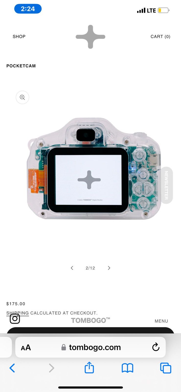 TOMBOGO Tombogo Pocketcam Size ONE SIZE - 4 Thumbnail