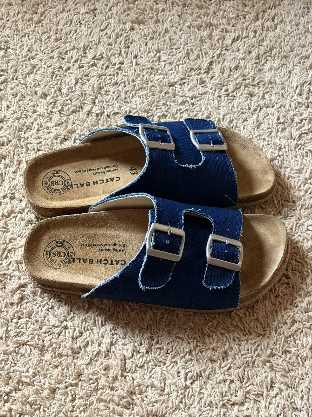 Other Catch Ball Indigo Sandals Size US 10 / EU 43 - 2 Thumbnail
