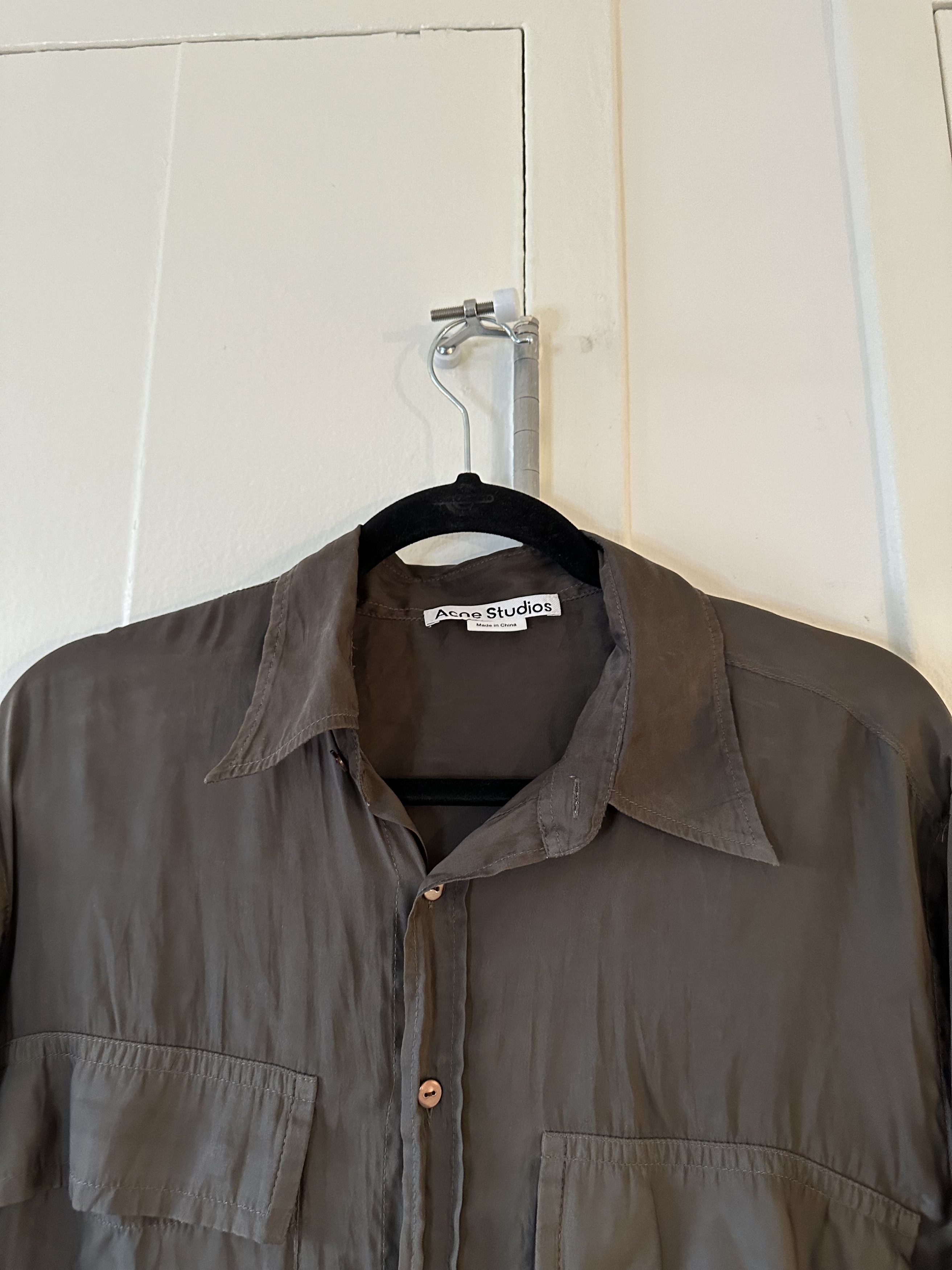 Acne Studios Acne Studios Lightweight Utility Shirt (Oversized) Size US XL / EU 56 / 4 - 2 Thumbnail