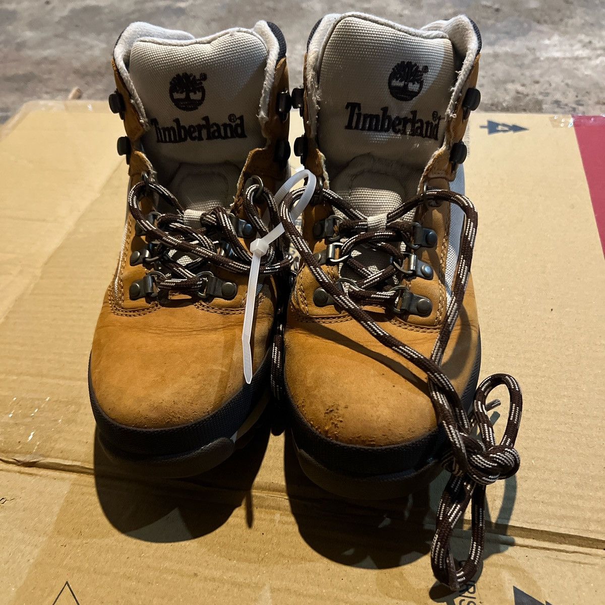 Timberland Timberland boots workwear beige brown Size US 7 / EU 40 - 5 Thumbnail