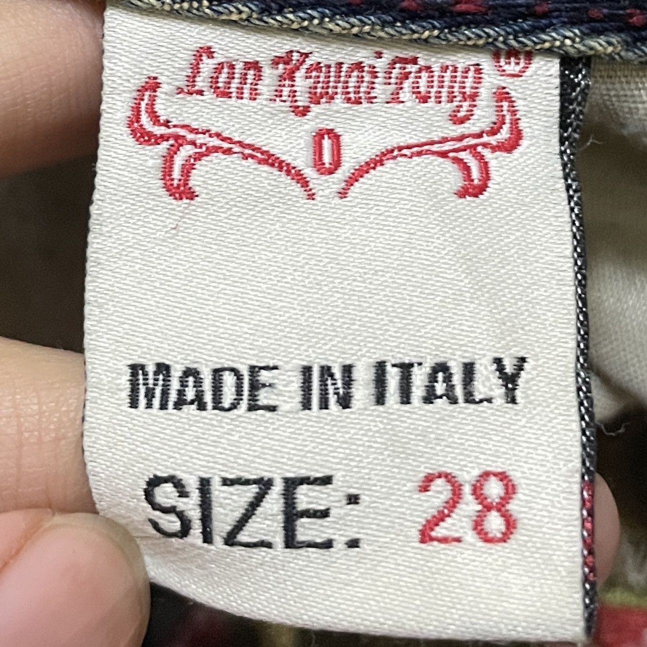 Vintage Rare Design Vintage Brand LanKwaiFong Jeans 2000s Size US 28 / EU 44 - 10 Thumbnail