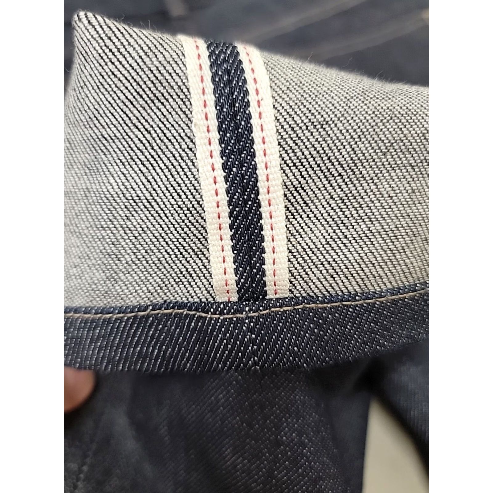 Uniqlo Uniqlo Slim Straight Selvedge Jeans Sz 29x34 Blue Denim Stretch 5-Pocket Mens Regular Waist 34 Inseam 34 Dark Wash Vintage: No Size US 29 - 6 Thumbnail