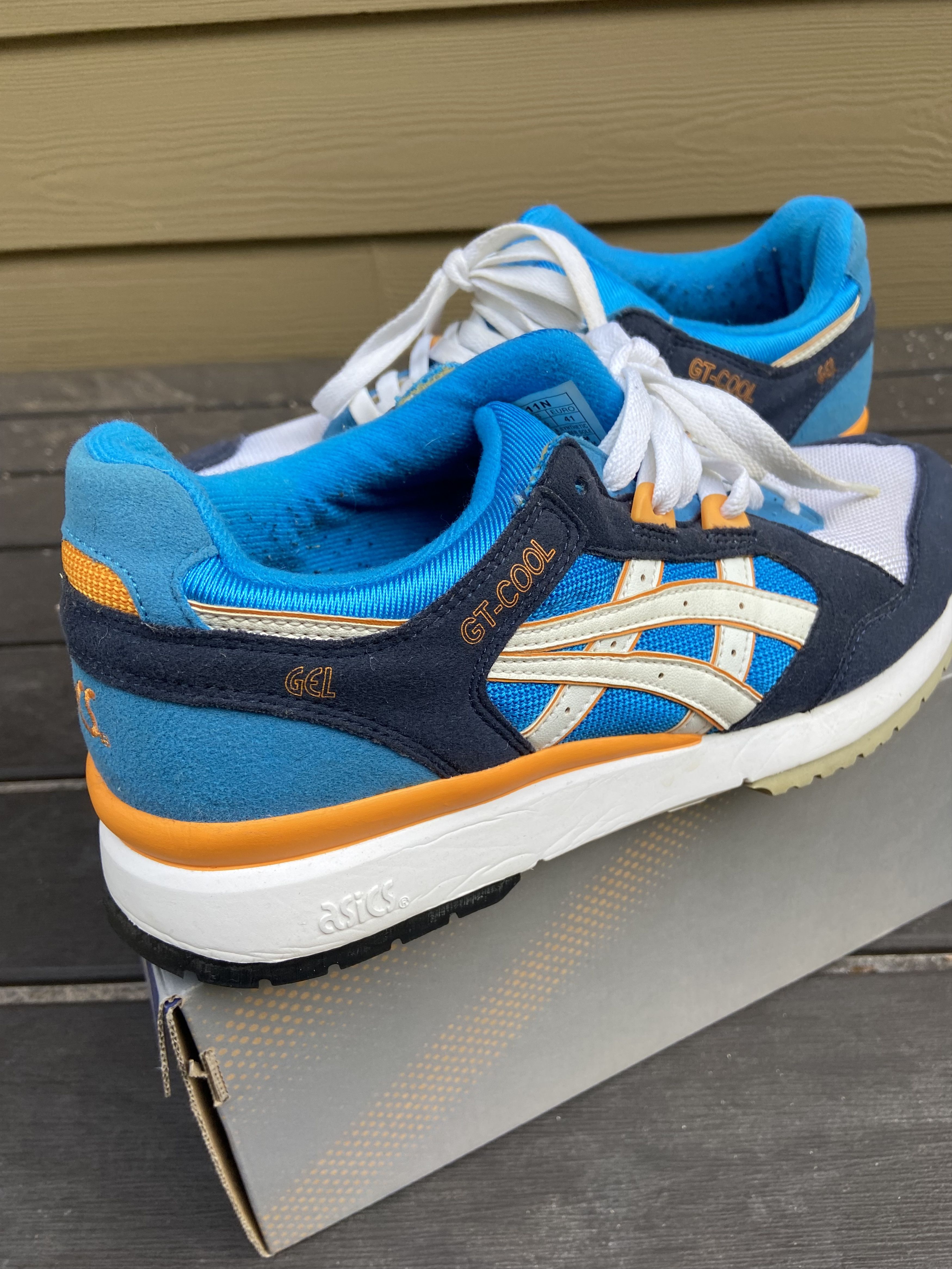 Asics ASICS GT-Cool Azure Blue/White H311N-4001 Size US 8.5 / EU 41-42 - 6 Thumbnail