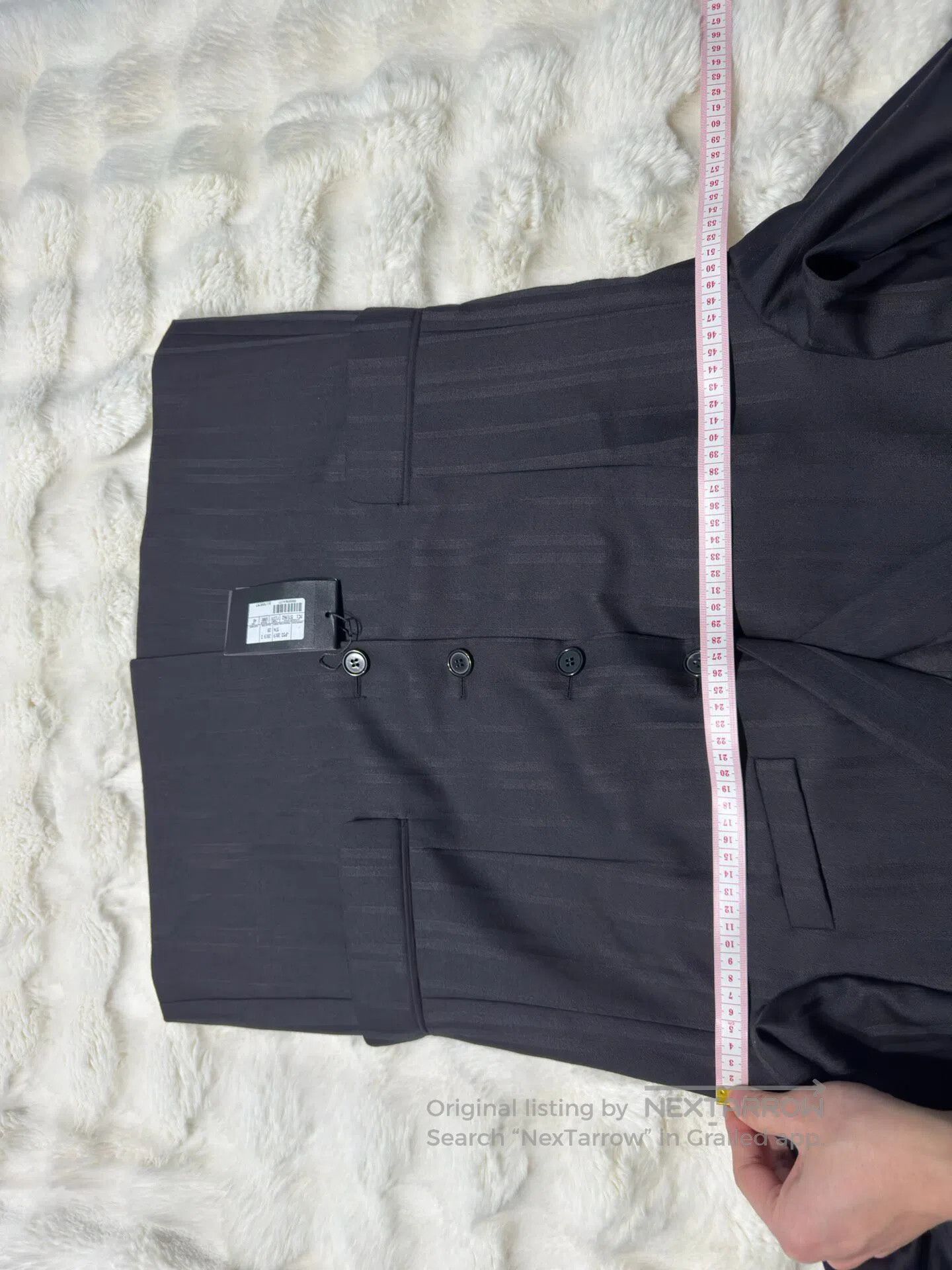 Saint Laurent Paris Saint Laurent Paris Dark striped suit suit| Size US M / EU 48-50 / 2 - 8 Thumbnail