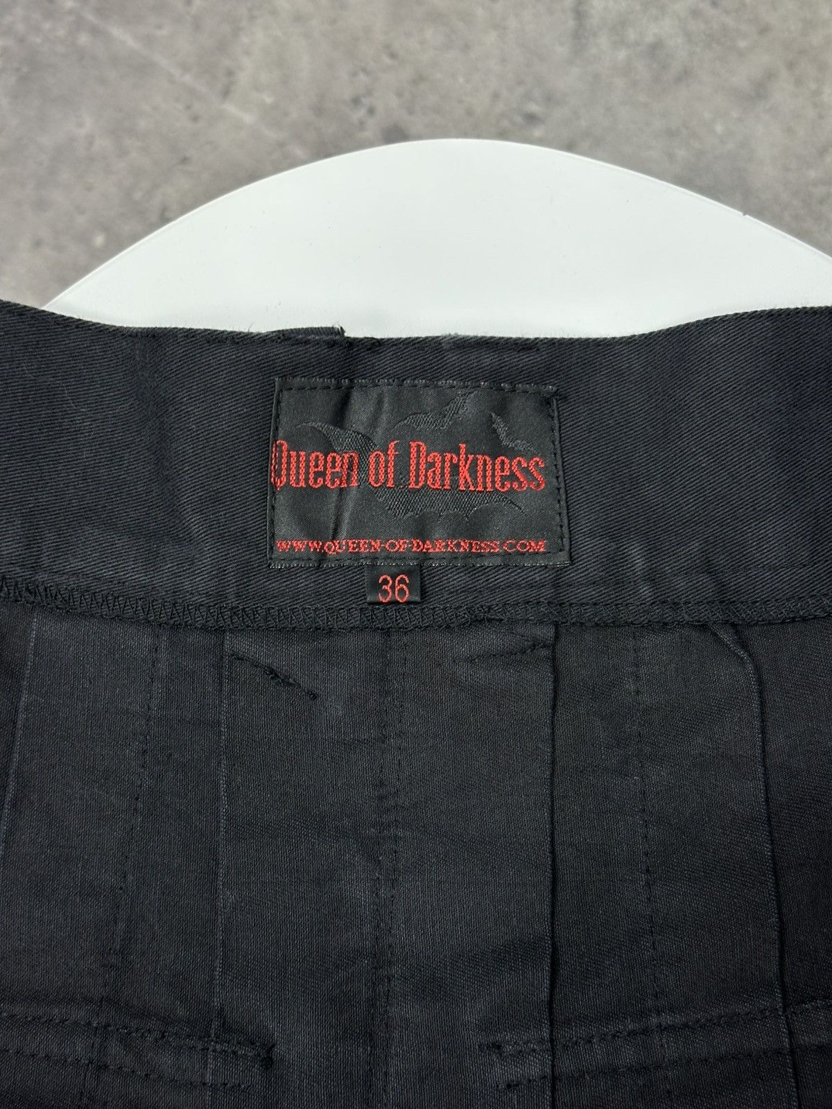 If Six Was Nine Vintage Tripp NYC Gothic Skirt Pocket Queens of Darkness Size US 34 / EU 50 - 13 Thumbnail