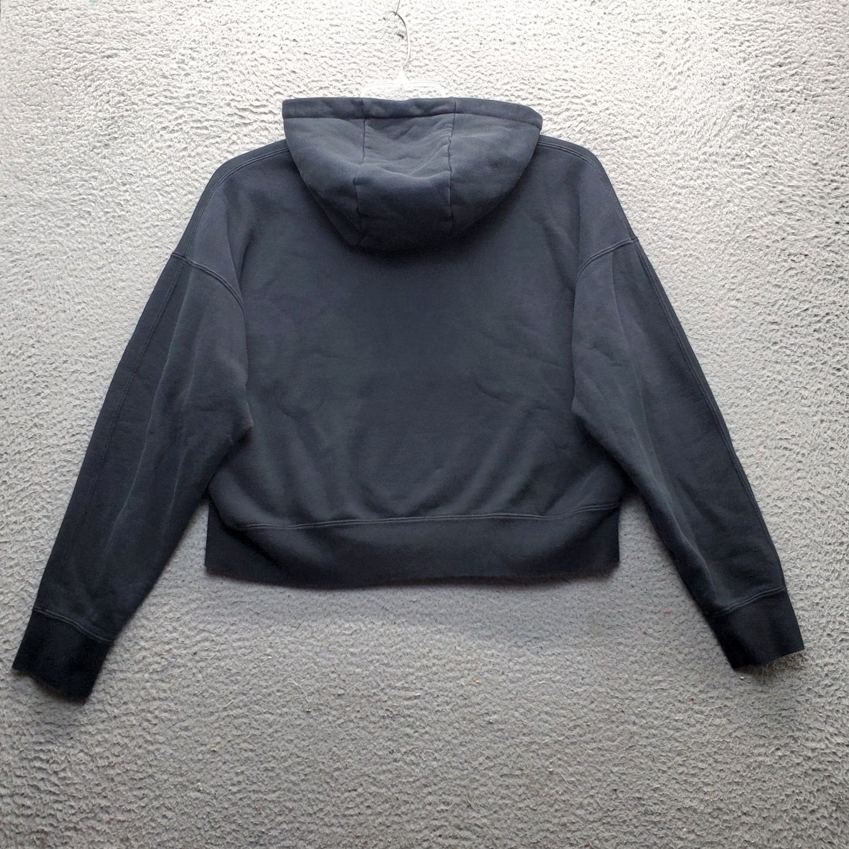 Jordan Brand Jordan Hoodie Unisex M Black Loose Fit Fleece Lined Drawstring Pullover Shirt Mens Size US M / EU 48-50 / 2 - 2 Thumbnail