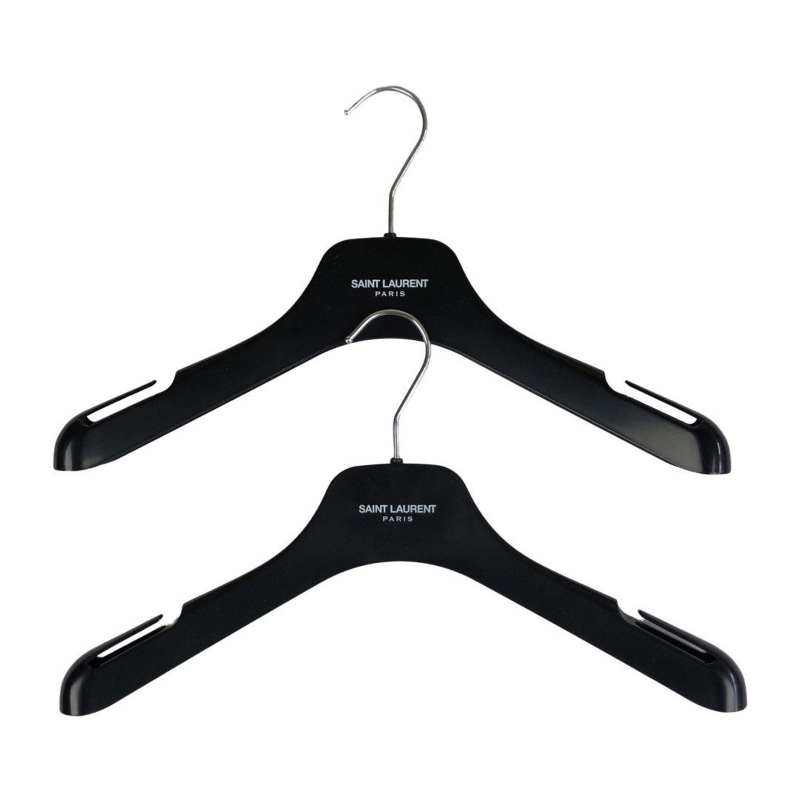 Saint Laurent Paris Saint Laurent Logo Plastic Hangers Size ONE SIZE - 2 Thumbnail