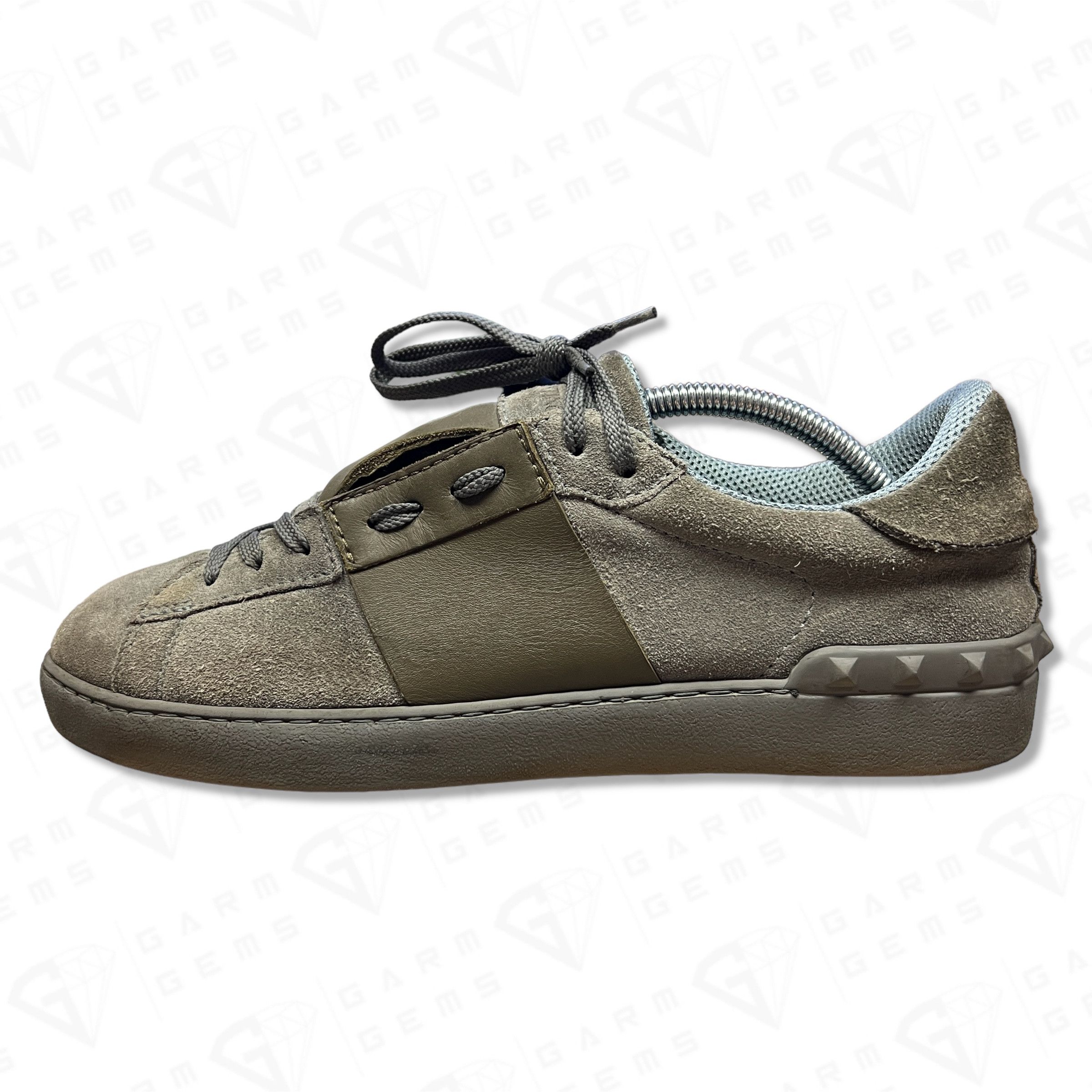 Valentino Valentino Suede Low Top Trainers Size US 8 / EU 41 - 5 Thumbnail