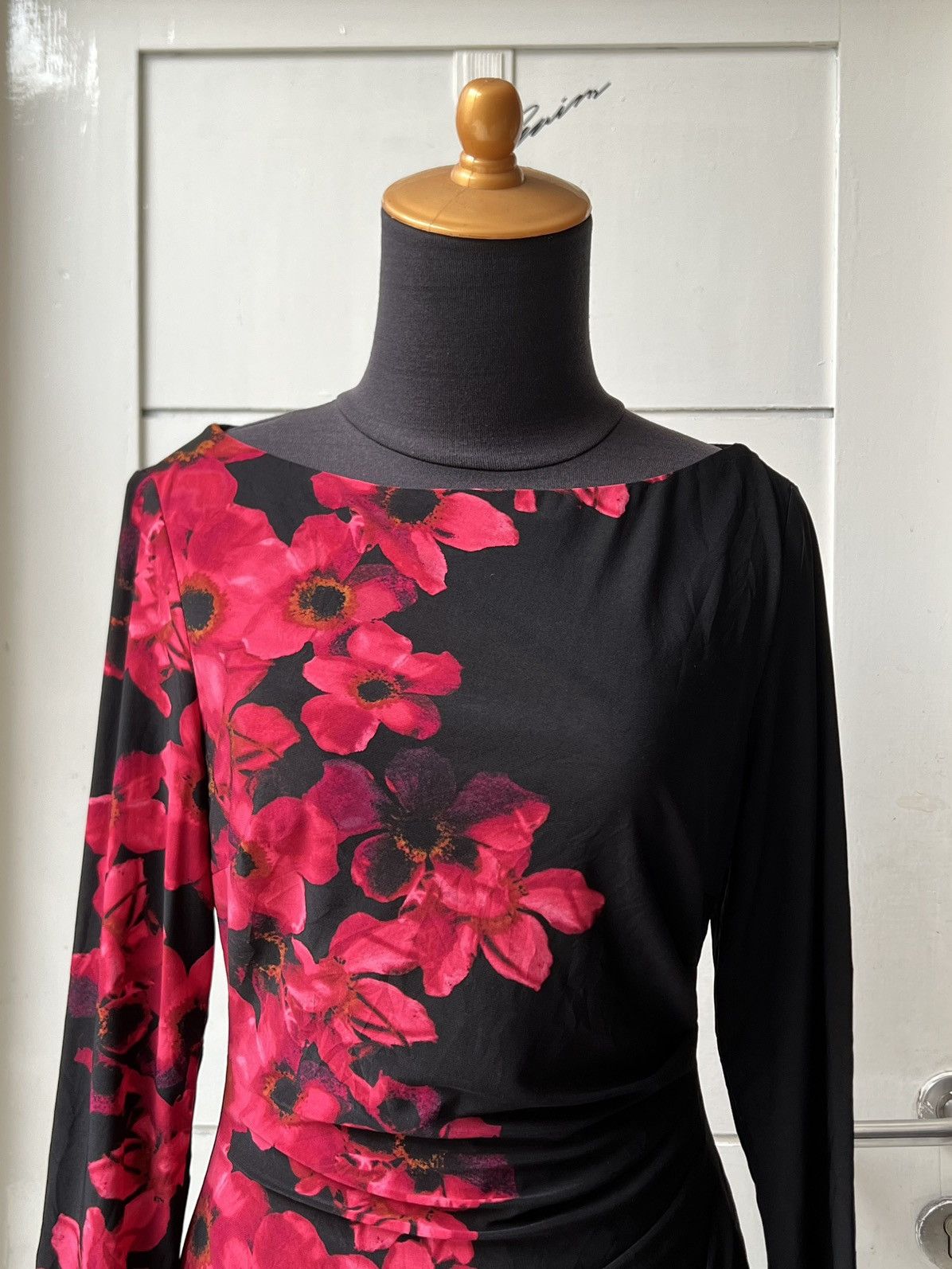 Ralph Lauren Ralph Lauren Flower Motive Midi Dress Size XS / US 0-2 / IT 36-38 - 14 Thumbnail