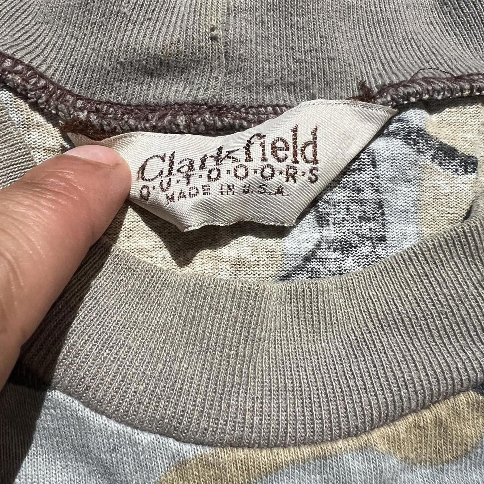 Other 1988 Clarkfield Outdoors Short Sleeve ‘Sticks N’ Limbs’ Size US XL / EU 56 / 4 - 4 Thumbnail