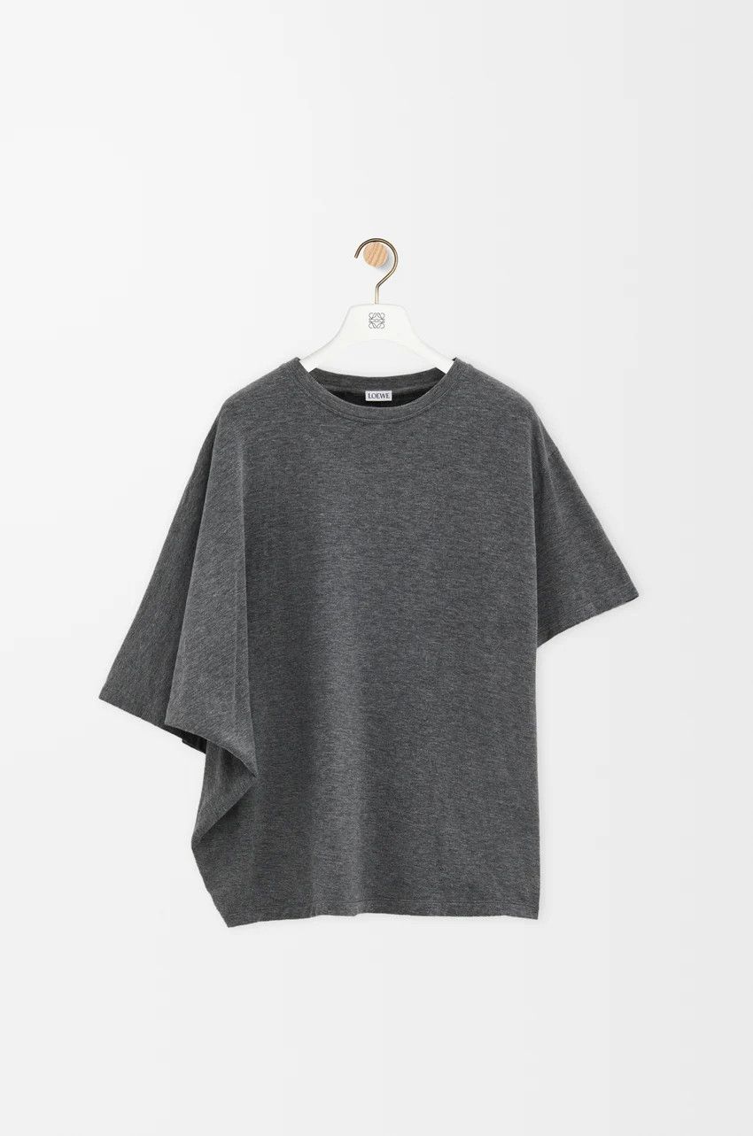 Loewe o1loc1c0525 Draped T-Shirt In Viscose in Grey Size M / US 6-8 / IT 42-44 - 1 Thumbnail