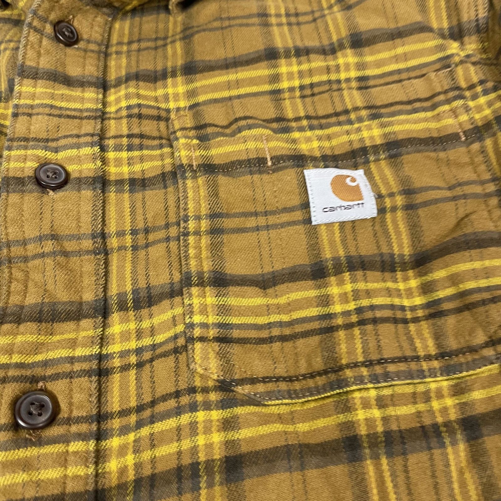 Carhartt Carhartt Men's Plaid Rugged Flex Relaxed Fit Flannel Shirt M Size US M / EU 48-50 / 2 - 2 Thumbnail