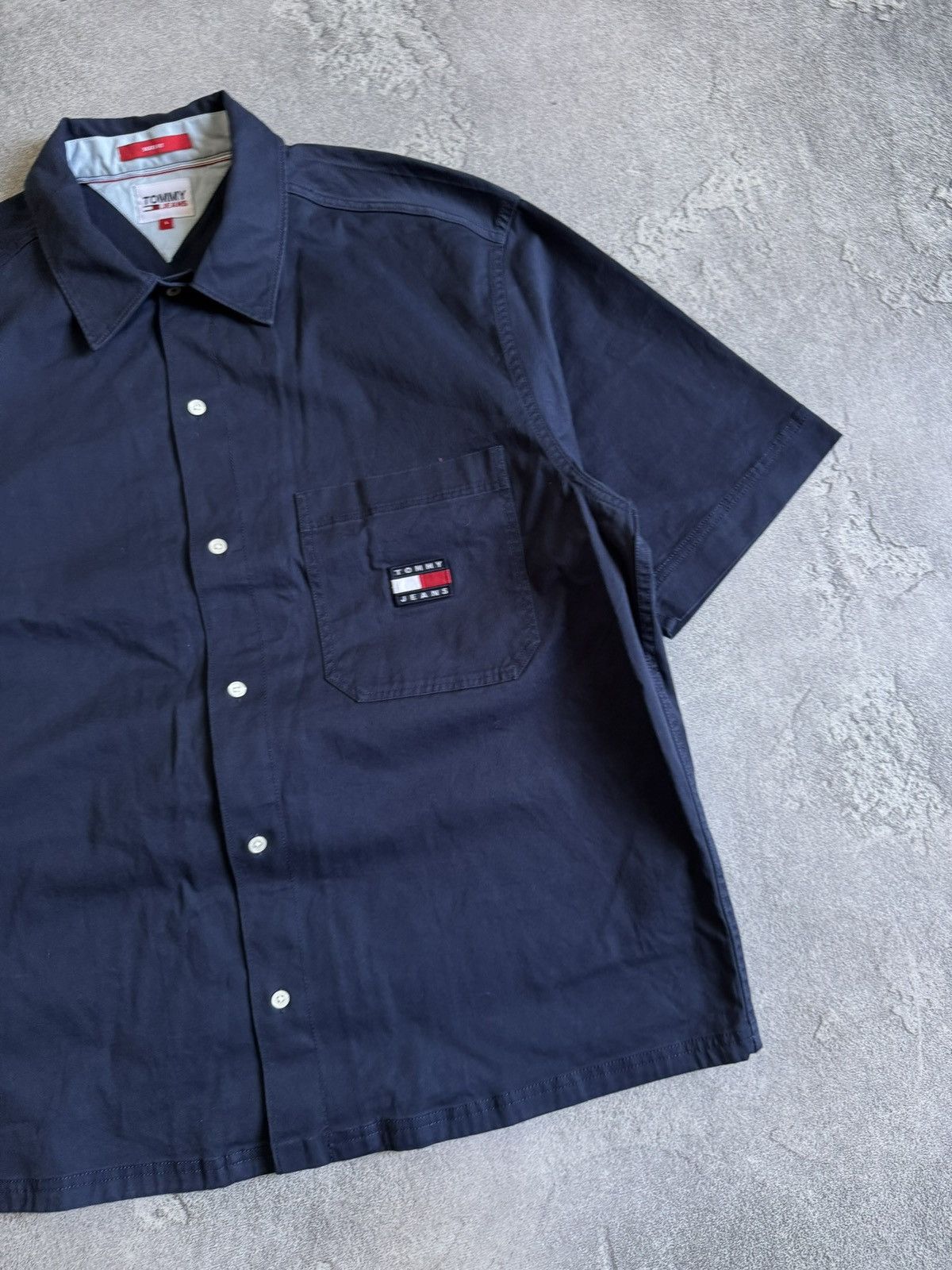 Tommy Hilfiger Tommy Hilfiger Skate shirt button up short sleeve overshirts Size US L / EU 52-54 / 3 - 10 Thumbnail