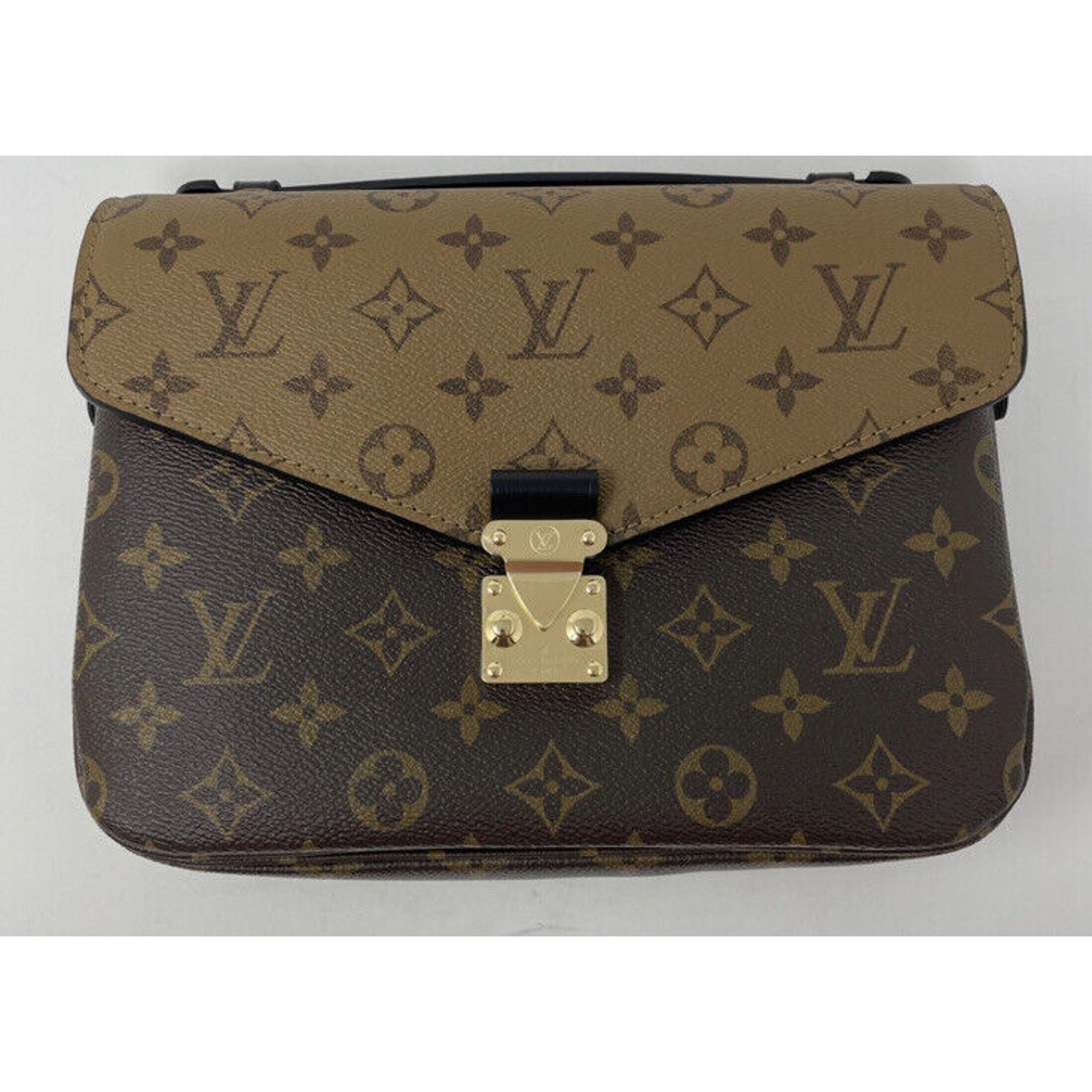 Louis Vuitton Louis Vuitton Pochette Metis Shoulder Bag Brown Size ONE SIZE - 3 Thumbnail