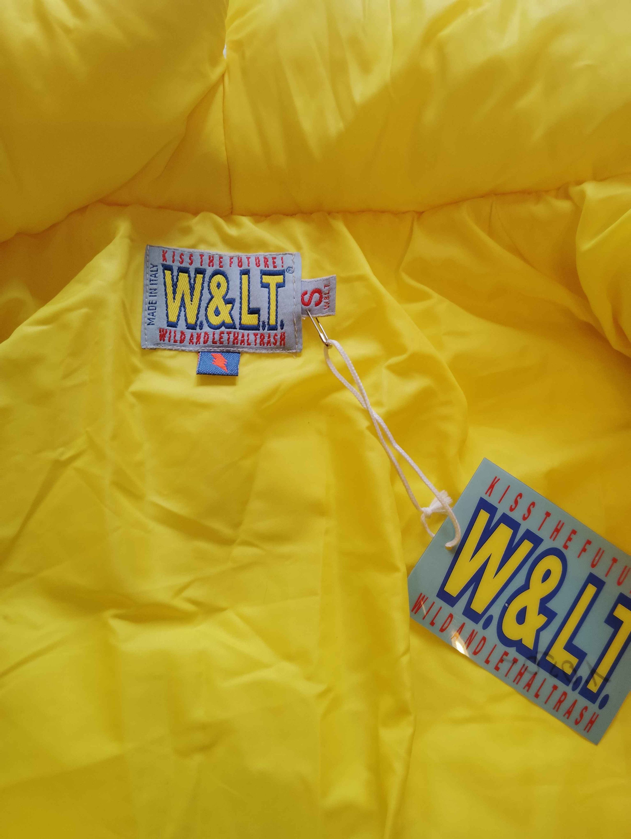 Walter Van Beirendonck W&LT "Wonderland" AW1996 Yellow Puffer + W Charm NWT Size US S / EU 44-46 / 1 - 5 Thumbnail