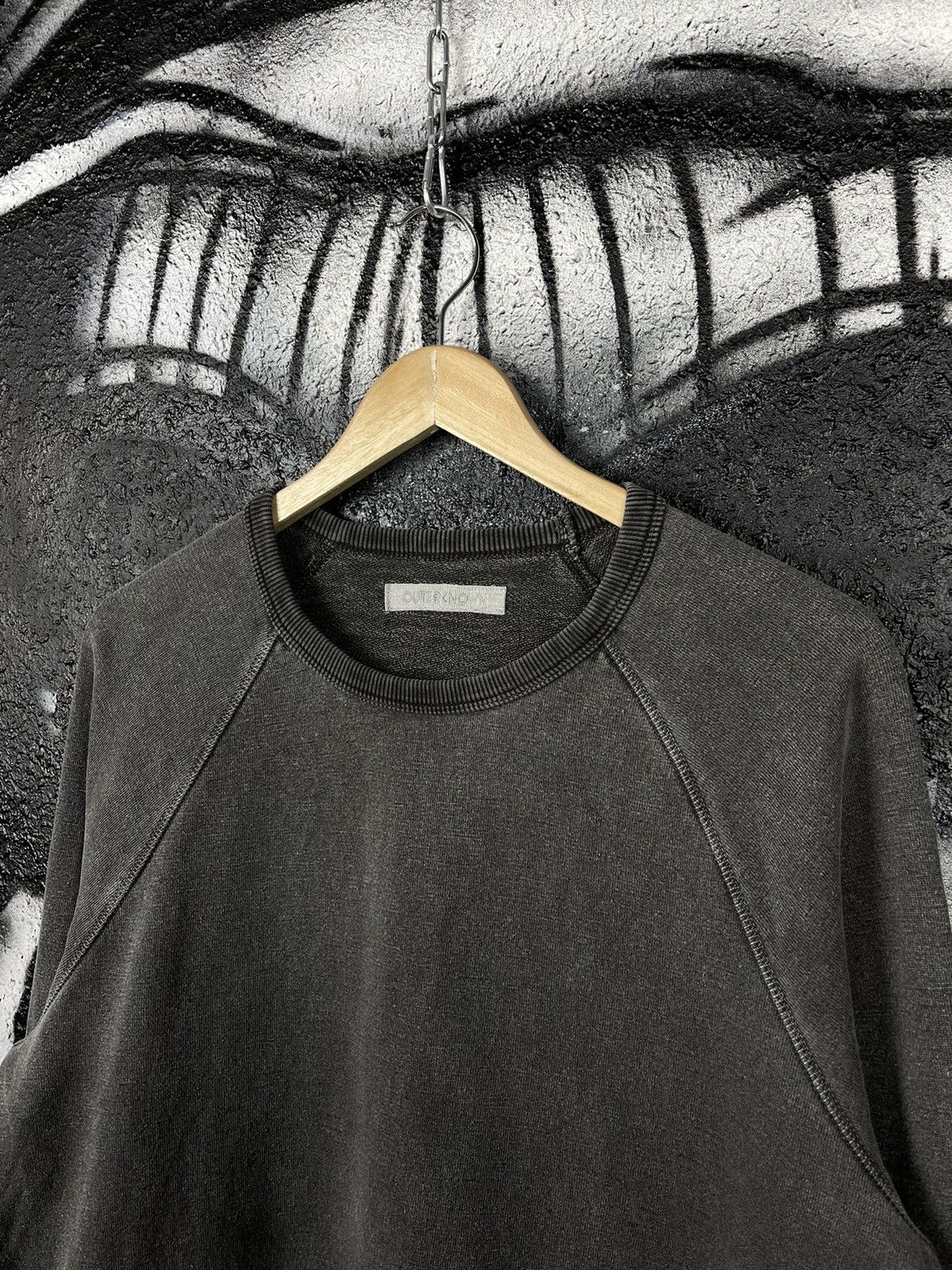 Outerknown Outerknown Washed Grey Sweatshirt Men’s Size M Size US M / EU 48-50 / 2 - 4 Thumbnail