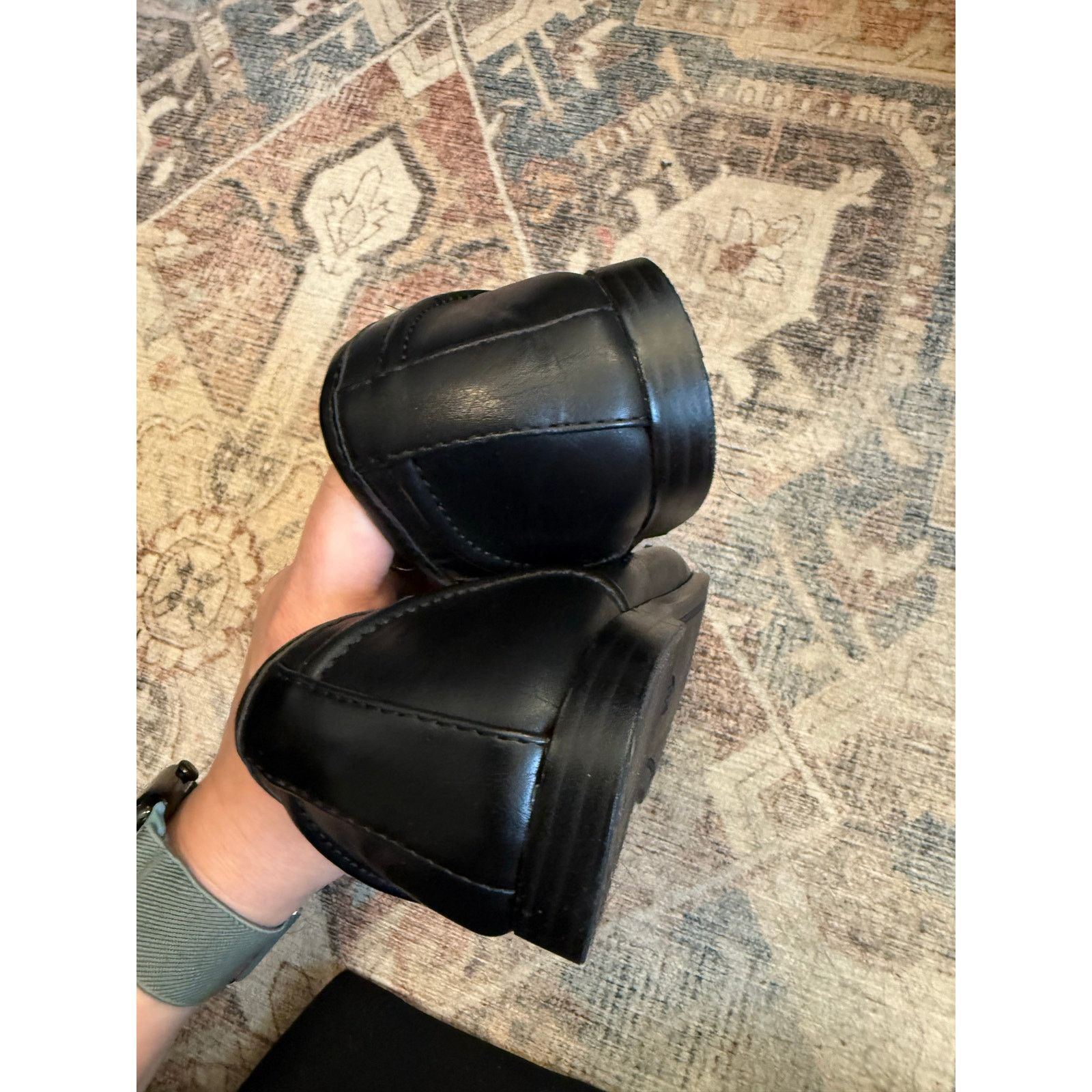 Target Basics A New Day NWT Black Horsebit Loafer Shoes Sz 9, MP $33 Size US 9 / IT 39 - 6 Thumbnail