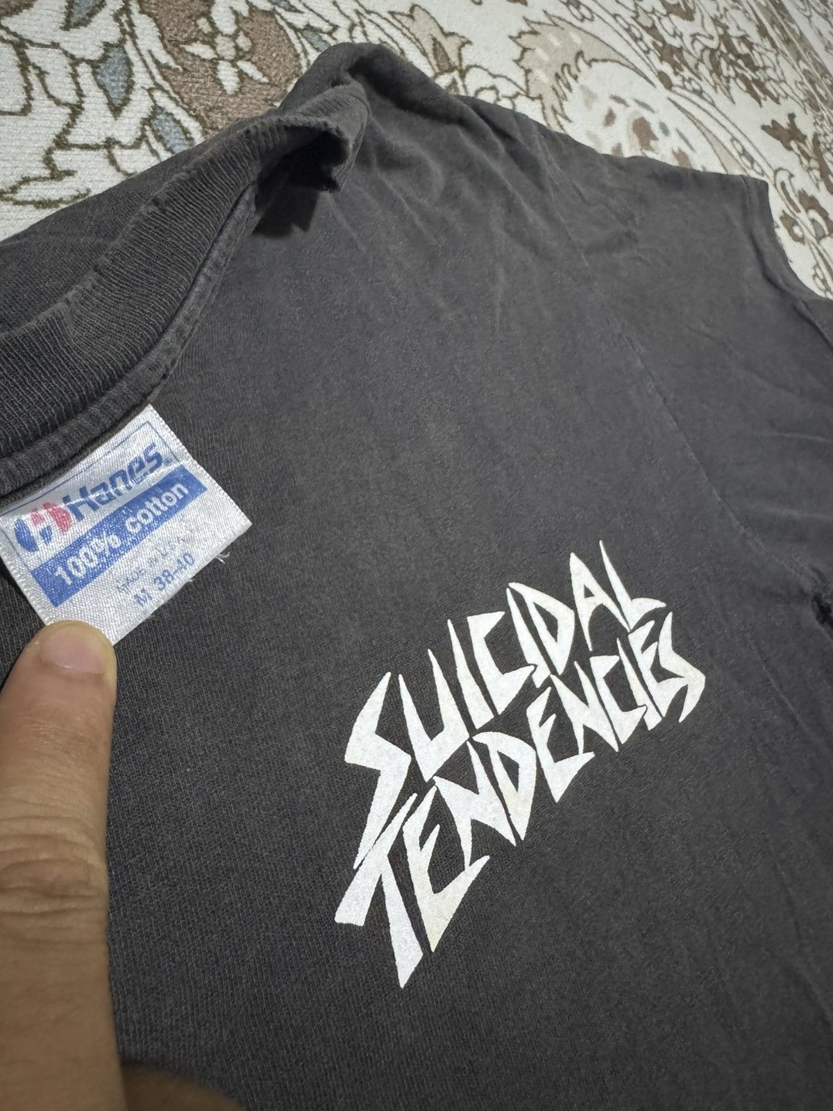 Band Tees × Le Grande Bleu (L.G.B.) × Vintage Vtg 90’s Suicidal Tendencies American Band Punk “Possesed” Size US M / EU 48-50 / 2 - 6 Thumbnail