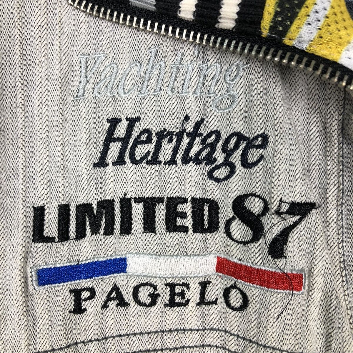 Hysteric Glamour 🔥VINTAGE BIKER JACKET PAGELO JAPAN BIG LOGO Size US L / EU 52-54 / 3 - 19 Thumbnail