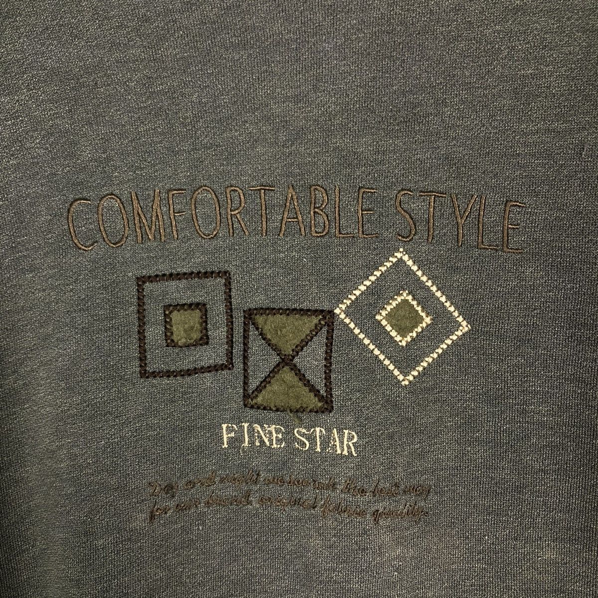 Japanese Brand × Vintage 🔥VINTAGE SWEATSHIRT CREWNECK FINE STAR ISSEY MIYAKE Size US L / EU 52-54 / 3 - 12 Thumbnail
