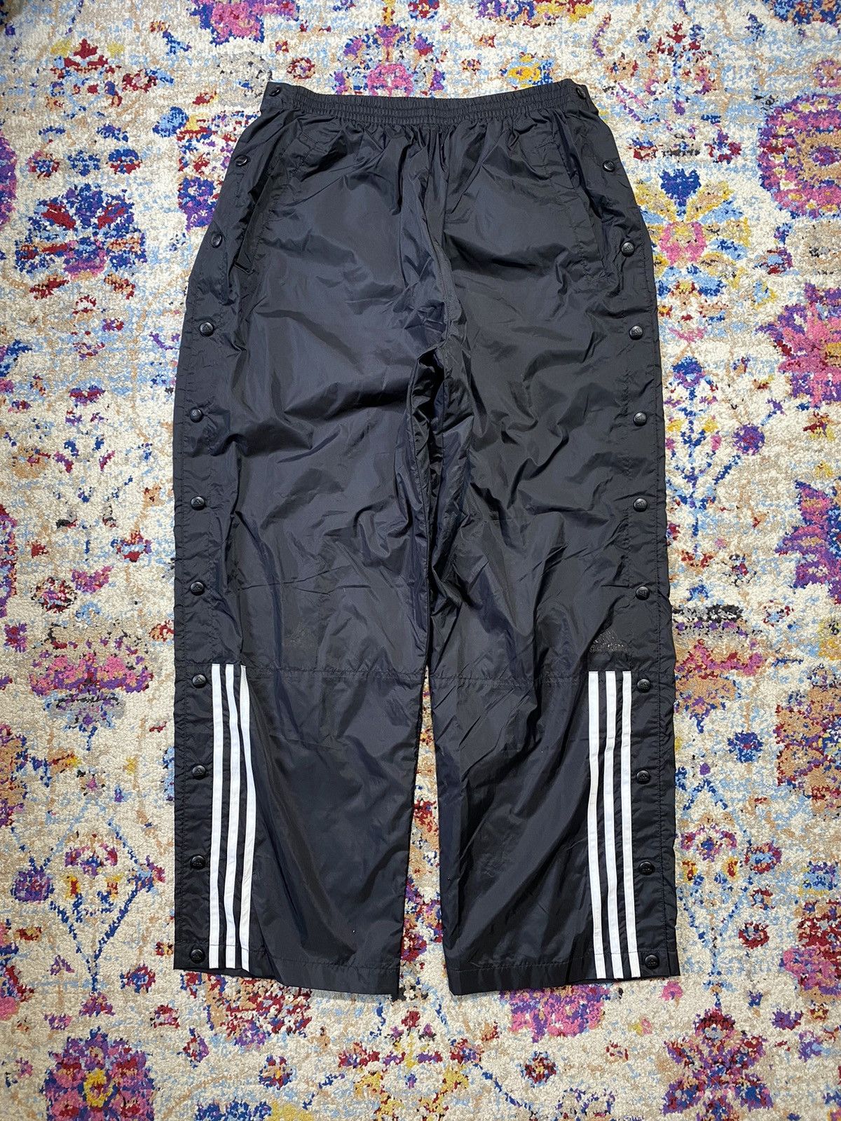 Adidas Side Snaps Button Vintage Track Pants