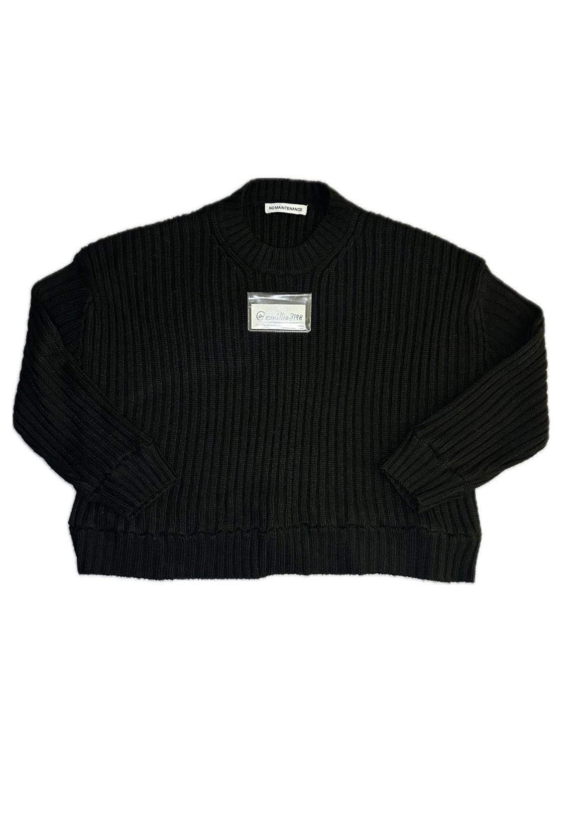 No Maintenance NoMaintenance - Fisherman Wool Sweater | Grailed