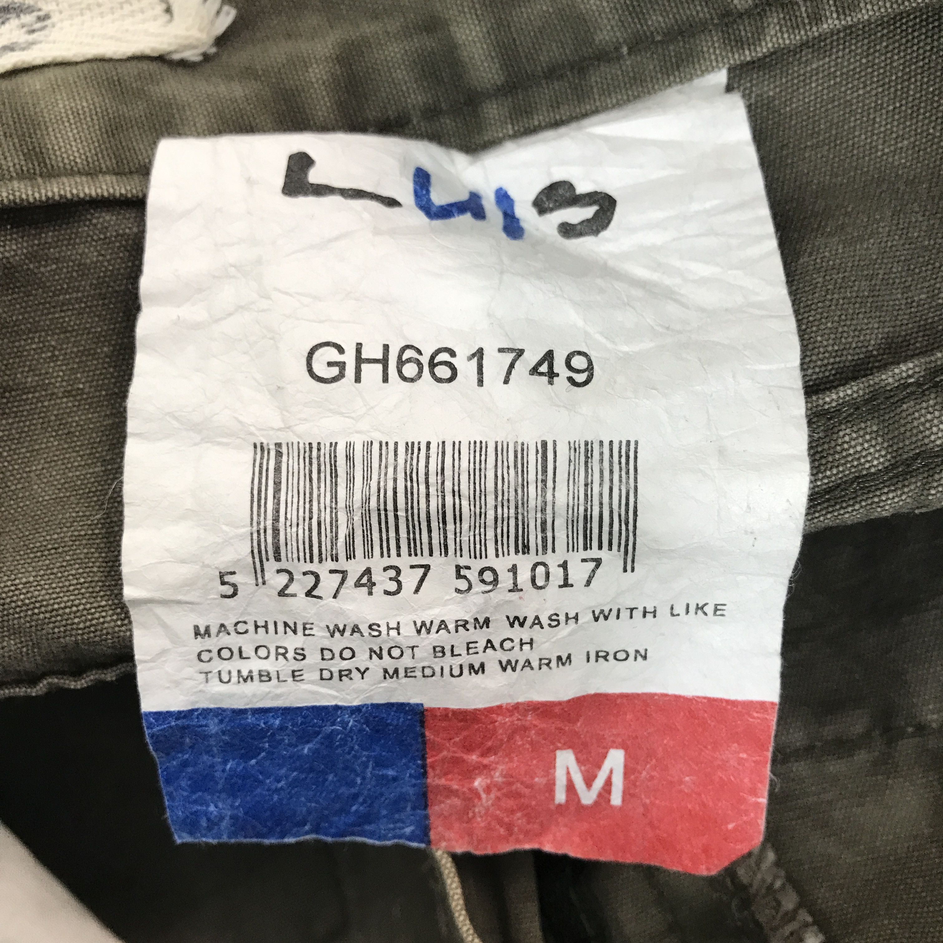 Japanese Brand Vintage Blue luis Cargo Tactical pocket Bondage Pants Size US 27 - 14 Thumbnail