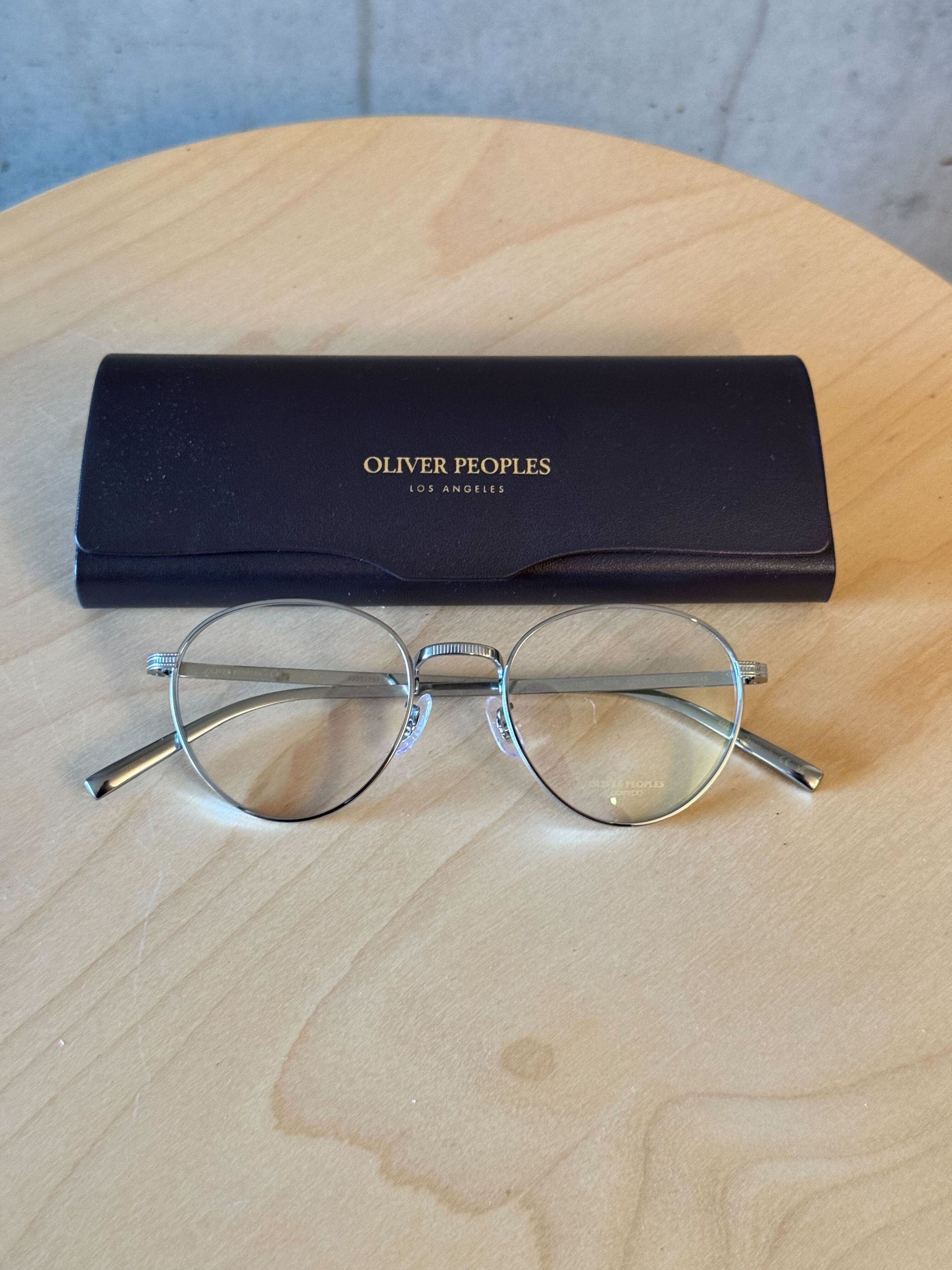Oliver Peoples (New) Kesner Titanium Silver Glasses Size ONE SIZE - 1 Thumbnail