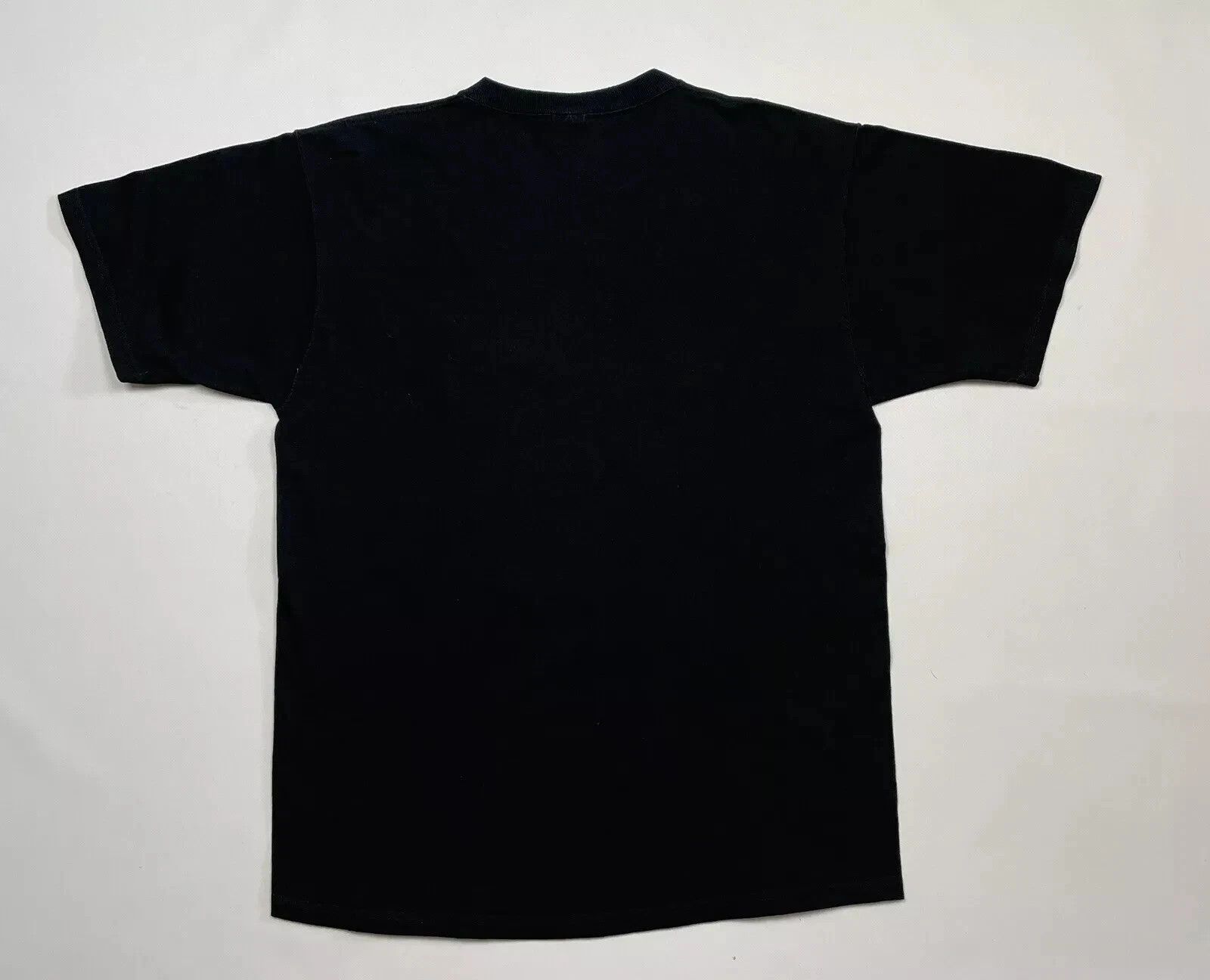 Fruit Of The Loom Vintage 1990s Blue Chicago Blues Jazz Shirt Carroll Doyle Size US L / EU 52-54 / 3 - 3 Thumbnail