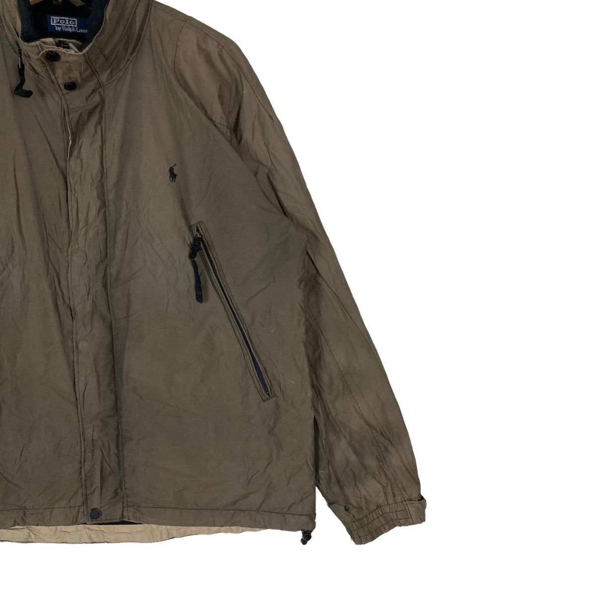Vintage Polo by Ralph Lauren Snap Button Hidden Zipper