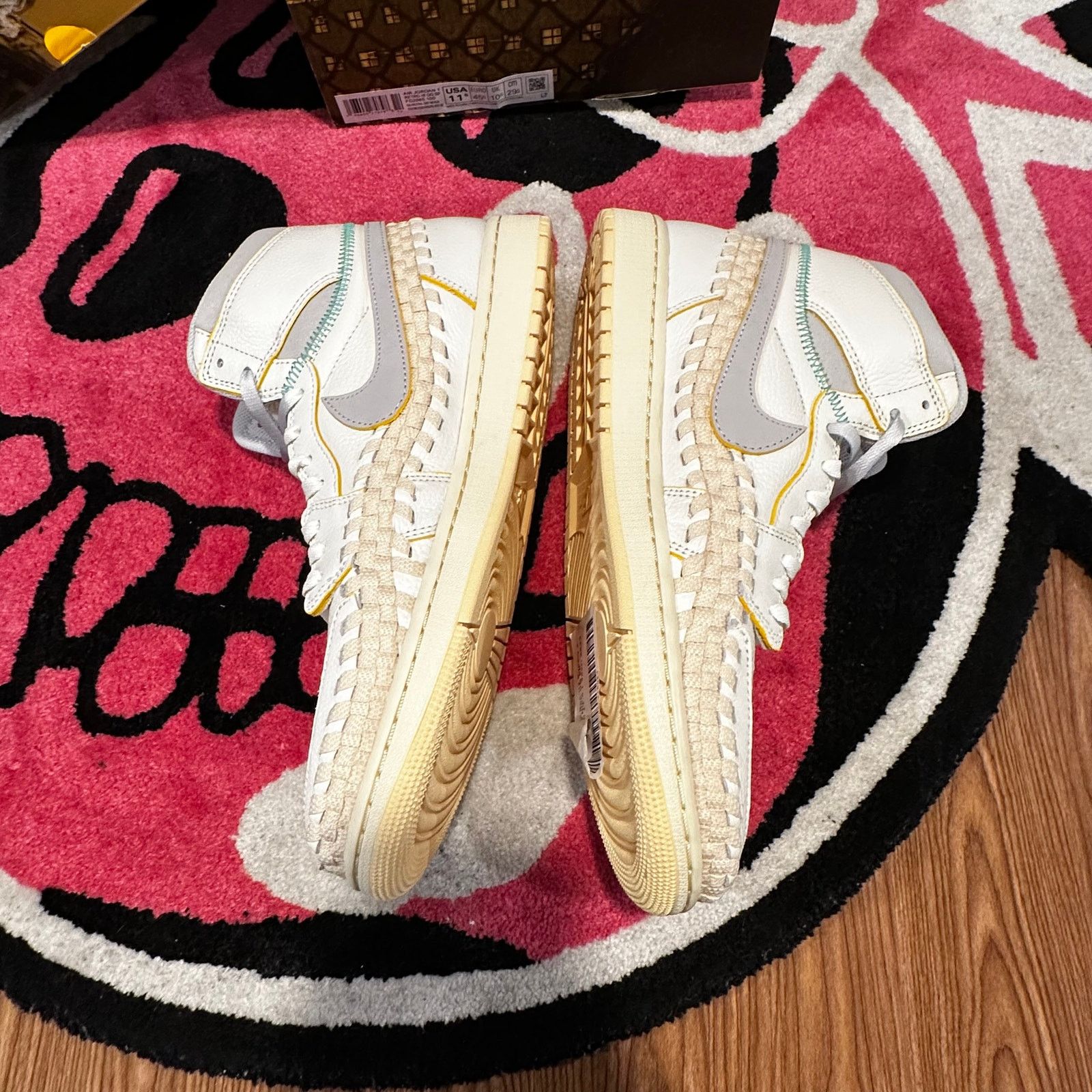 Jordan Brand × Union LA Jordan 1 Retro High OG SP Union LA Bephies Summer of ‘96 Size US 11.5 / EU 44-45 - 3 Thumbnail
