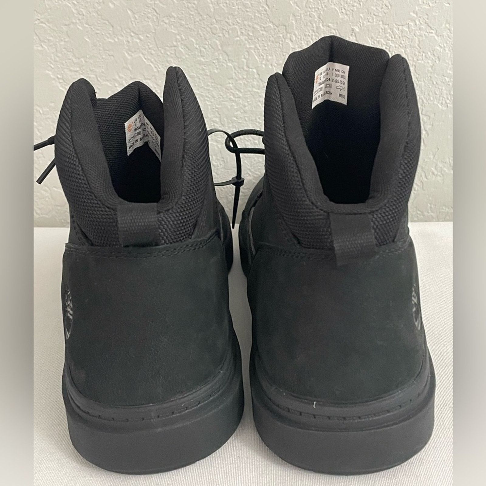 Timberland Timberland Allston Mid Lace-up Sneakers Black Nubuck Men 12 Size US 12 / EU 45 - 4 Thumbnail