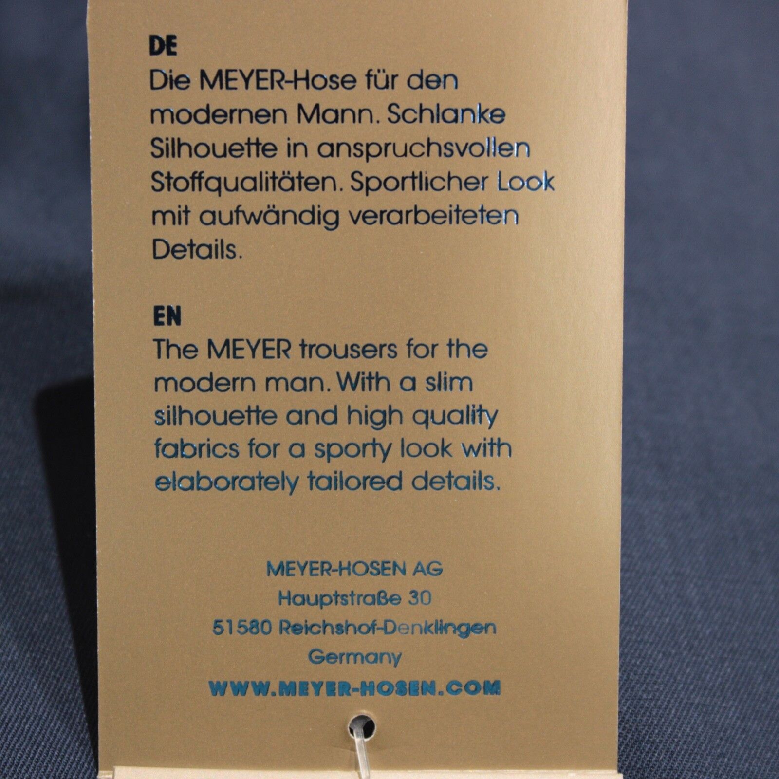 Other Meyer New with tags Dress Pants Size 32 US In Blue Size US 32 / EU 48 - 7 Thumbnail