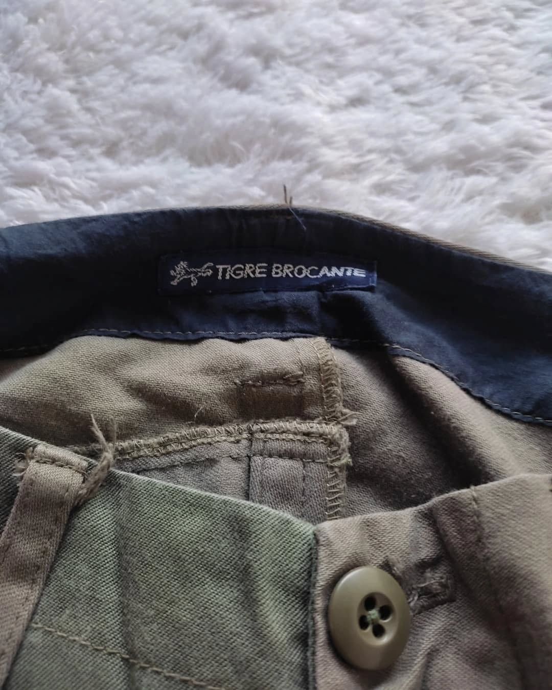 Vintage Tigre brocante reconstruction pants Size US 31 - 6 Thumbnail