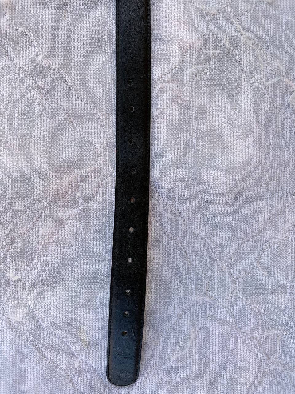 Burberry Burberry Reversible Belt Black Leather Gold Buckle Men's Size ONE SIZE - 12 Thumbnail