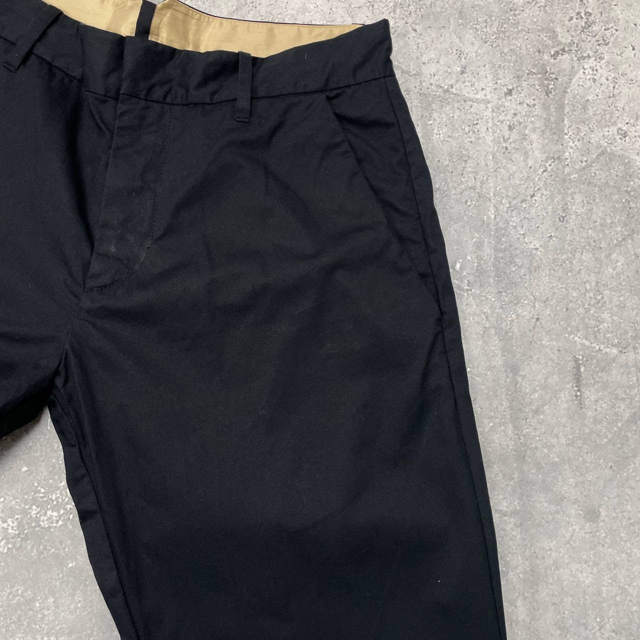 Diesel Diesel Black Gold Cotton Pants Black Size W32 L35 Size US 32 / EU 48 - 13 Thumbnail