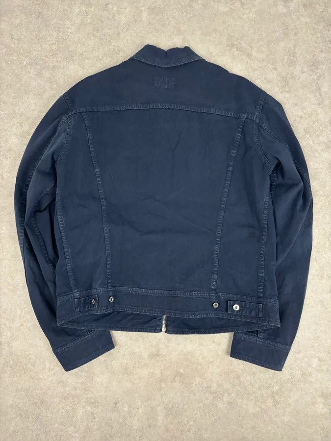Dolce & Gabbana 2000s Dolce & Gabbana Navy Workwear Denim Jacket Size US L / EU 52-54 / 3 - 4 Thumbnail