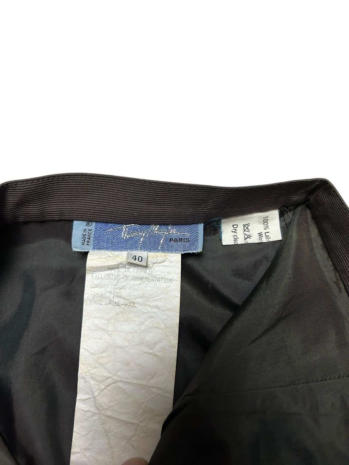 Thierry Mugler × Vintage 80s Paneled Skirt Size 28" / US 6 / IT 42 - 5 Thumbnail