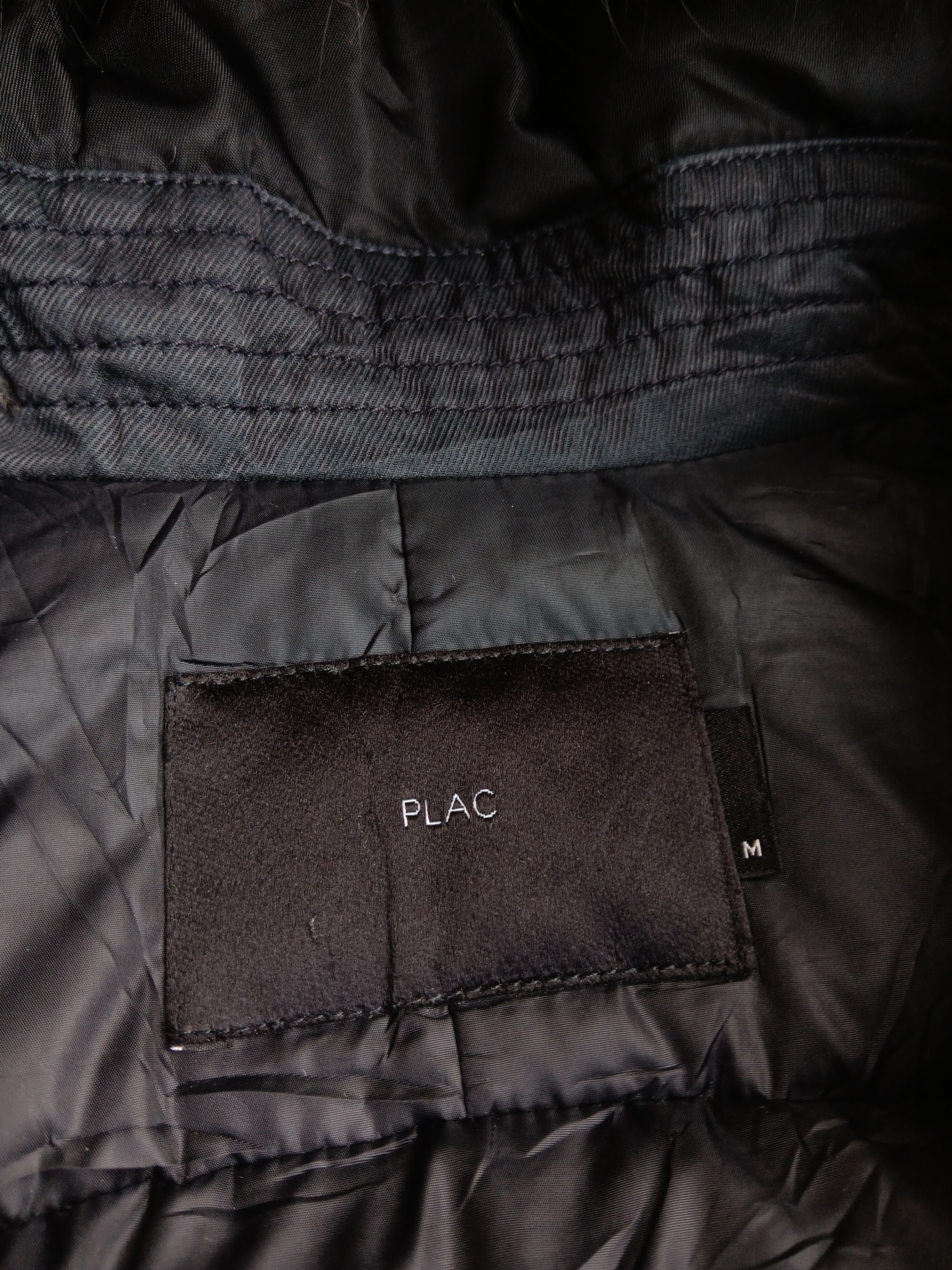 Japanese Brand Plac fur racoon hoodie puffer down linning jacket Size US M / EU 48-50 / 2 - 5 Thumbnail
