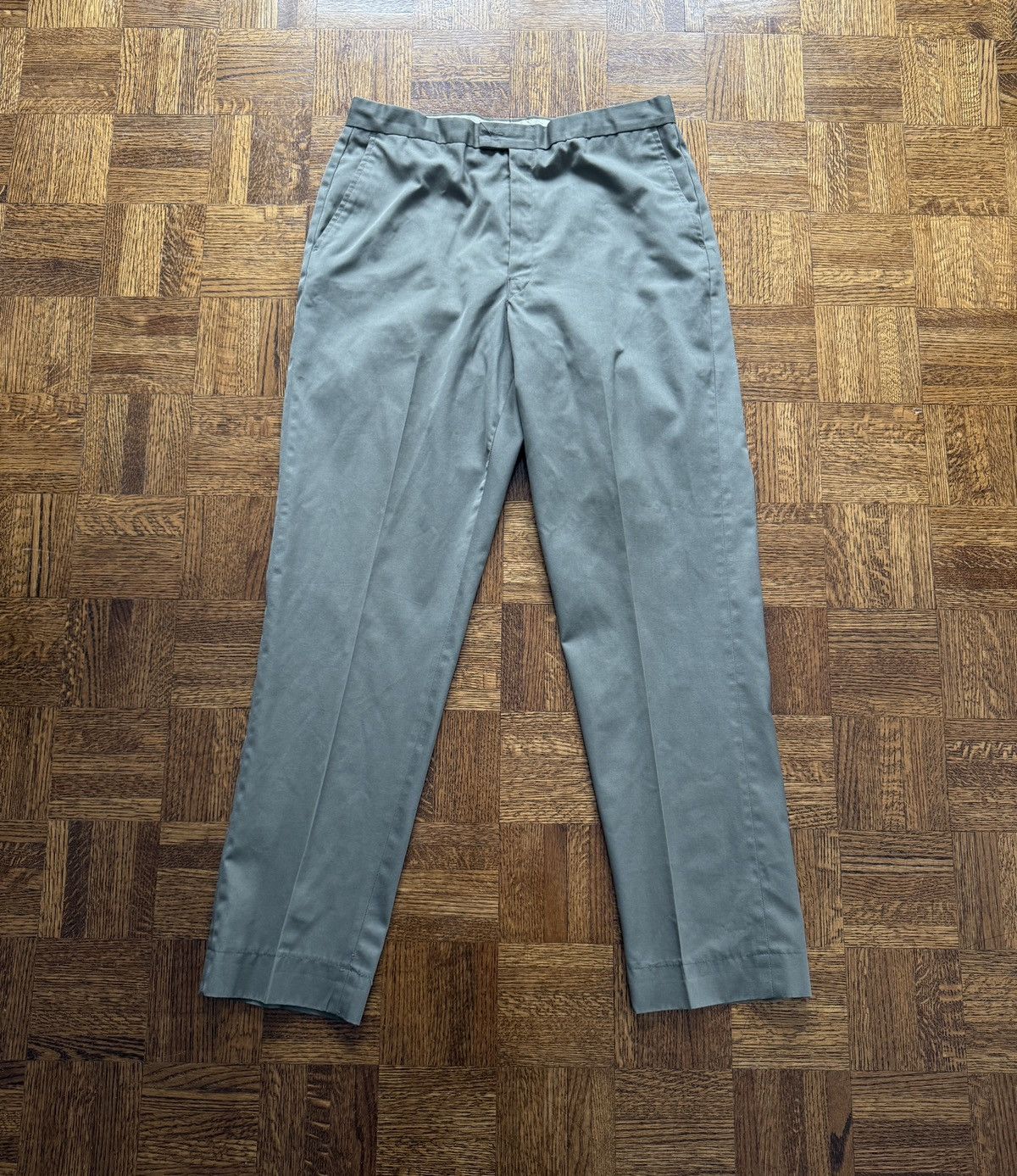 Vintage Vintage 60s Farah Snap Button Pants Trousers Size US 32 / EU 48 - 1 Thumbnail