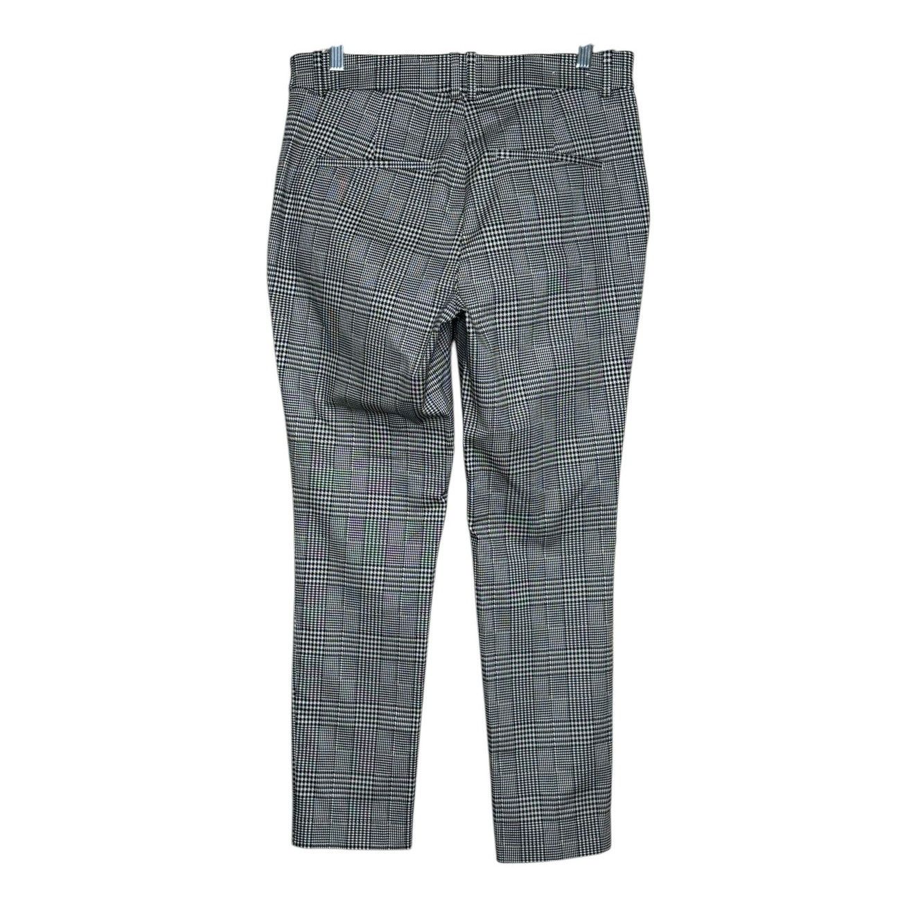 H&M H&M black white plaid straight legs pants size 10 Size 32" / US 10 / IT 46 - 7 Thumbnail