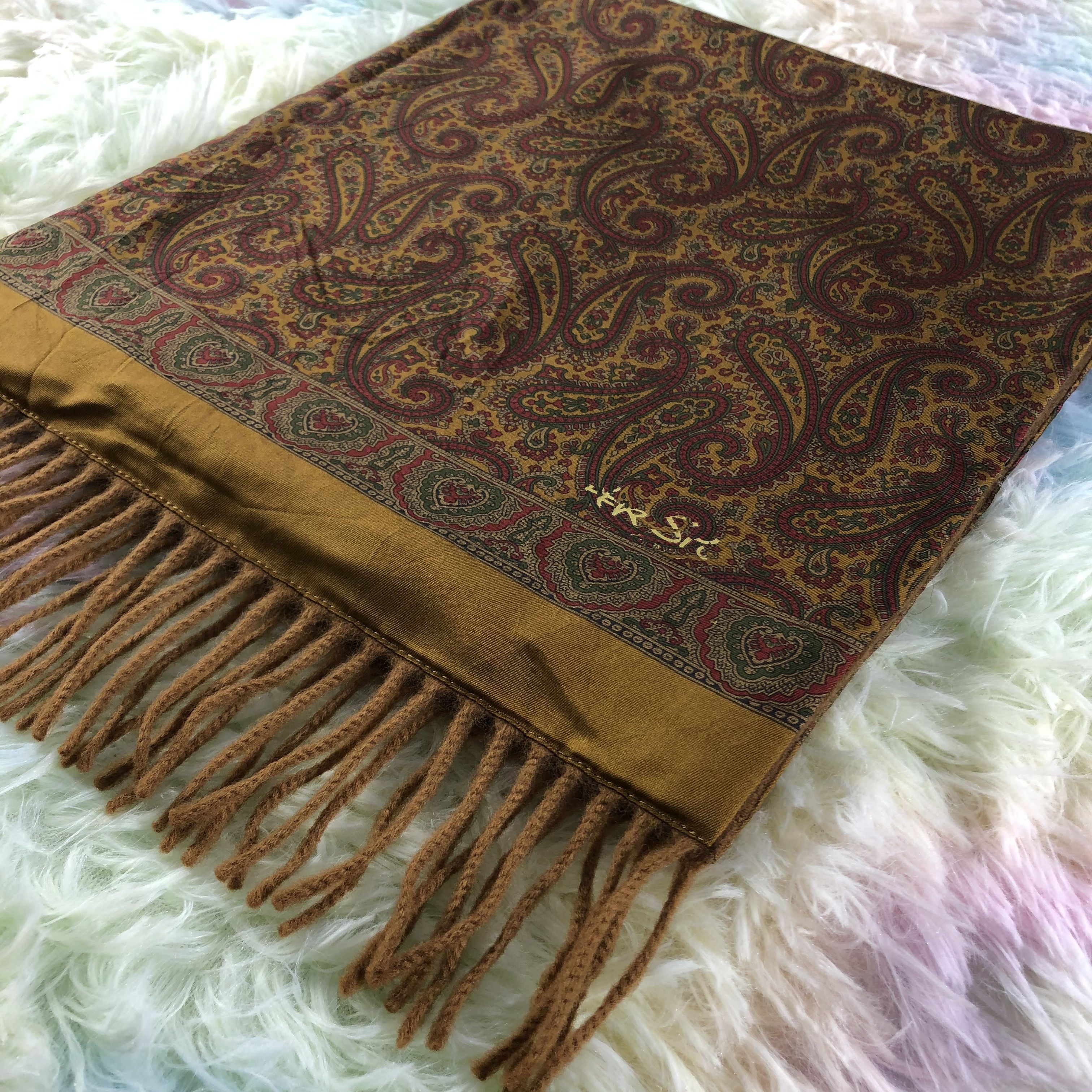 Vintage Scarf / Muffler / Neckwear - KM167 Size ONE SIZE - 3 Thumbnail