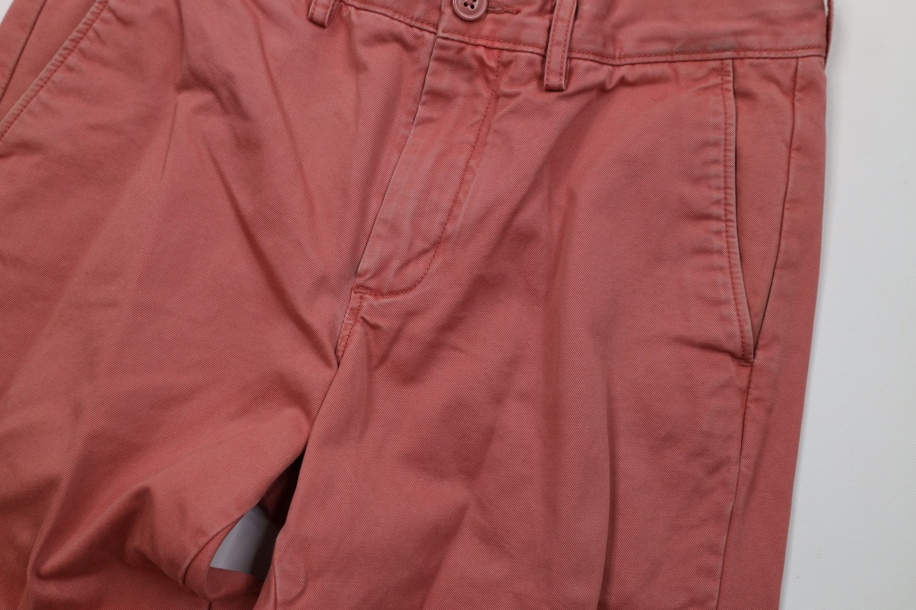 J.Crew J Crew Urban Slim Fit Stonewash Chino Pants Reddish Pink Size US 29 - 6 Thumbnail