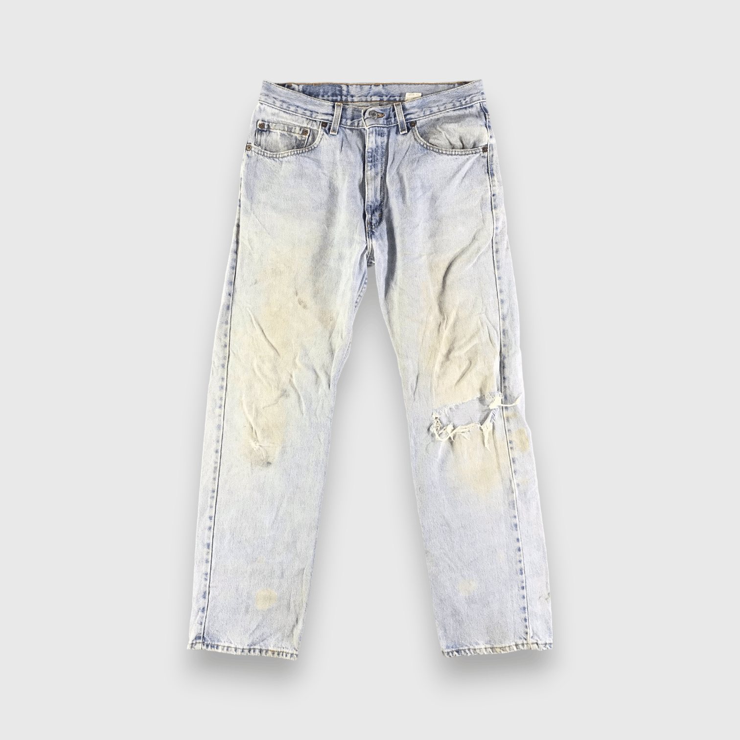 Levi's 90s Vintage Light Wash Levis 505 Jeans-J3239 Size US 33 - 1 Thumbnail