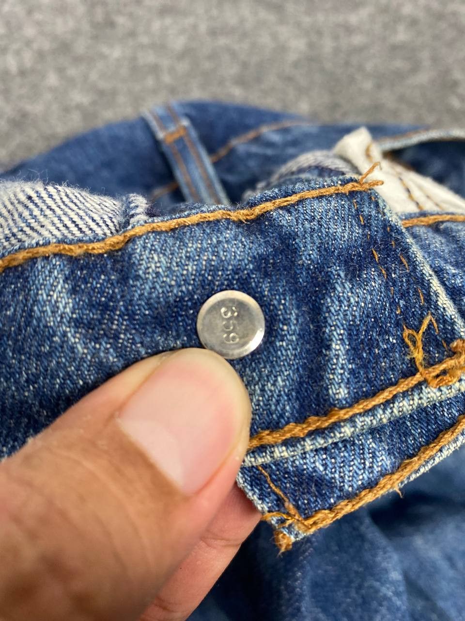 Levi's vintage levis 503-0217 denim nice design Size US 30 / EU 46 - 12 Thumbnail