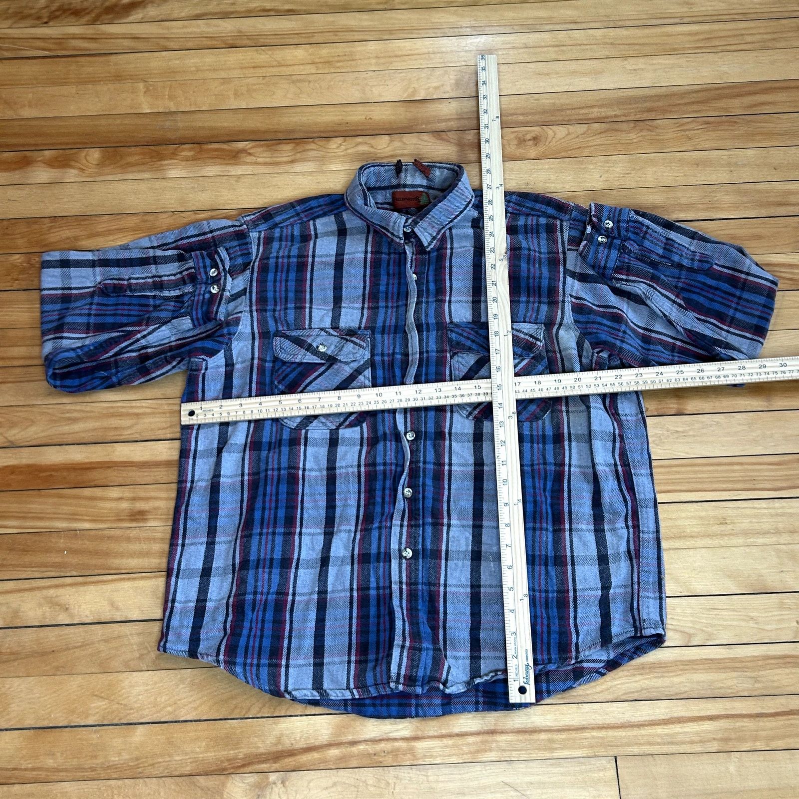 Fieldmaster Field Master Blue Flannel Made in USA Size US L / EU 52-54 / 3 - 4 Thumbnail