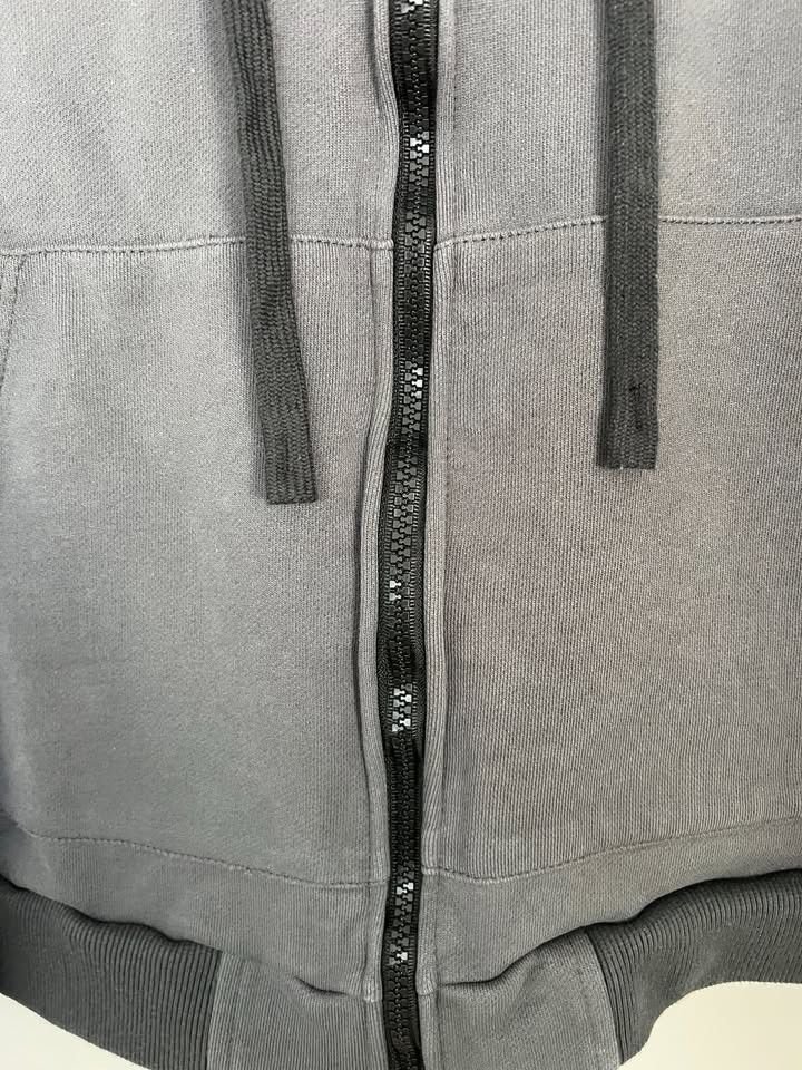 Stone Island Stone Island Full Zip charcoal grey Hoodie Size US L / EU 52-54 / 3 - 3 Thumbnail