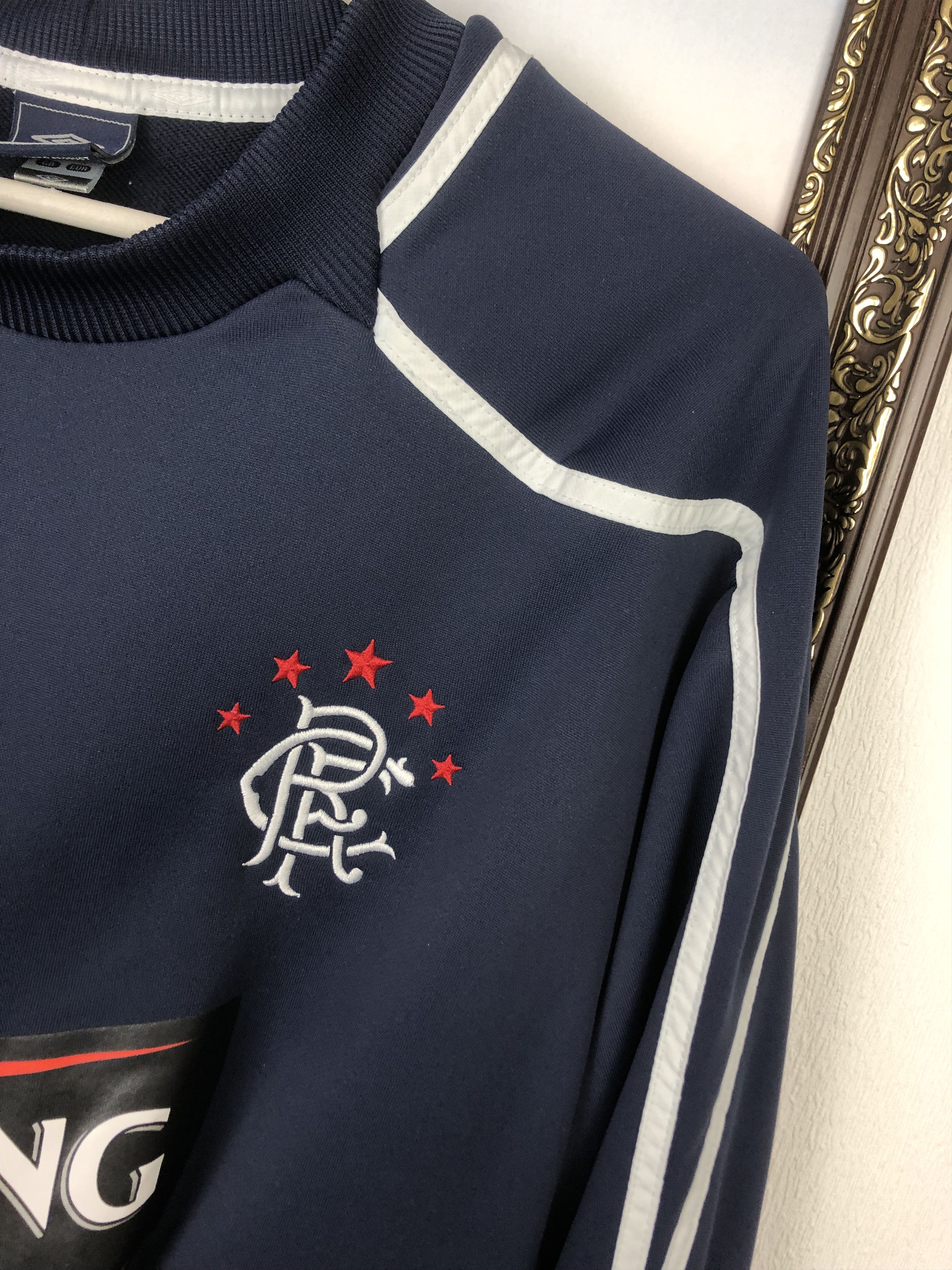 Umbro Vintage Umbro Glasgow Rangers Football Sweatshirt Train Size US XL / EU 56 / 4 - 3 Thumbnail