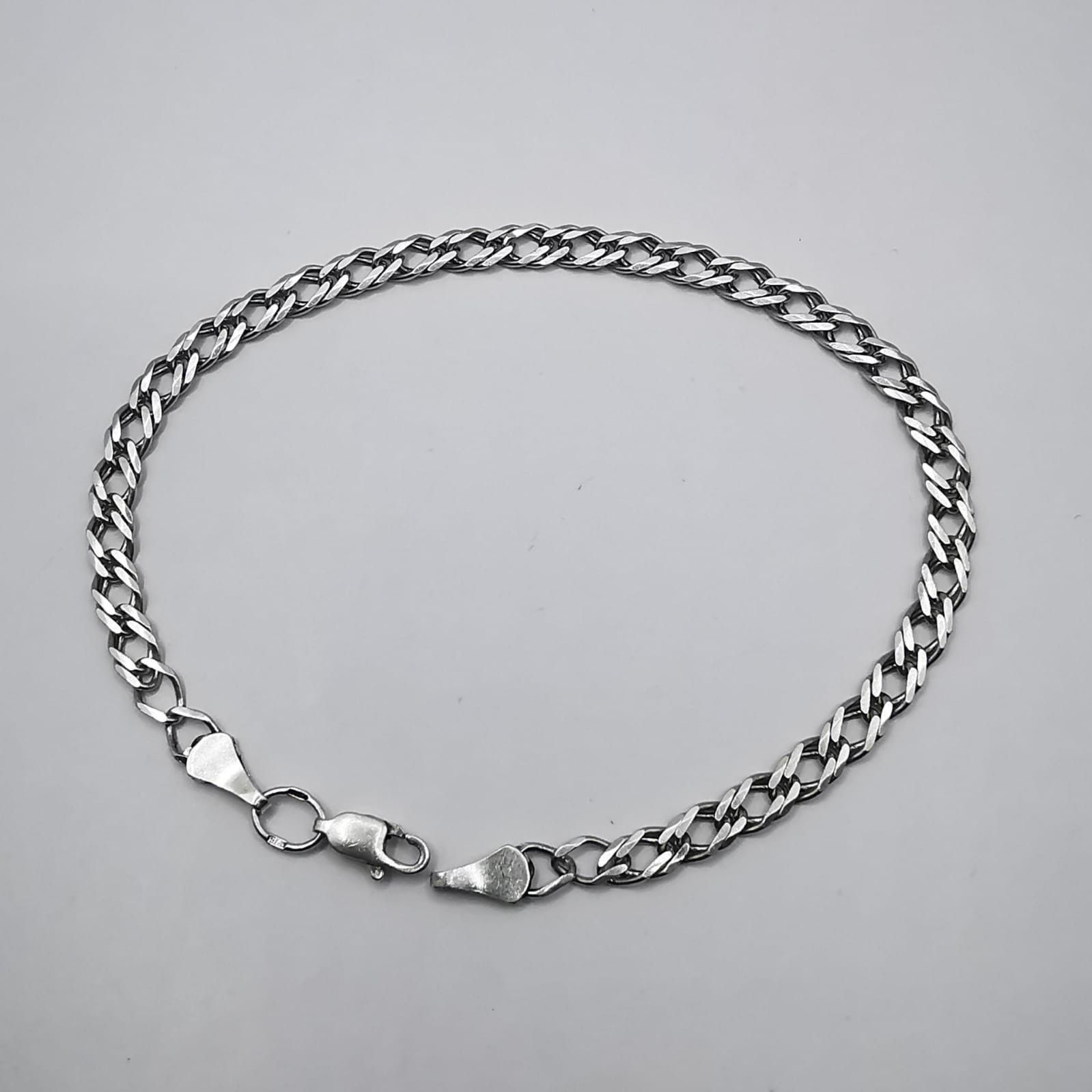 Sterling Silver Vintage Bracelet Jewelry, 925 Sterling Silver,Handmade 5,50g Size ONE SIZE - 3 Thumbnail